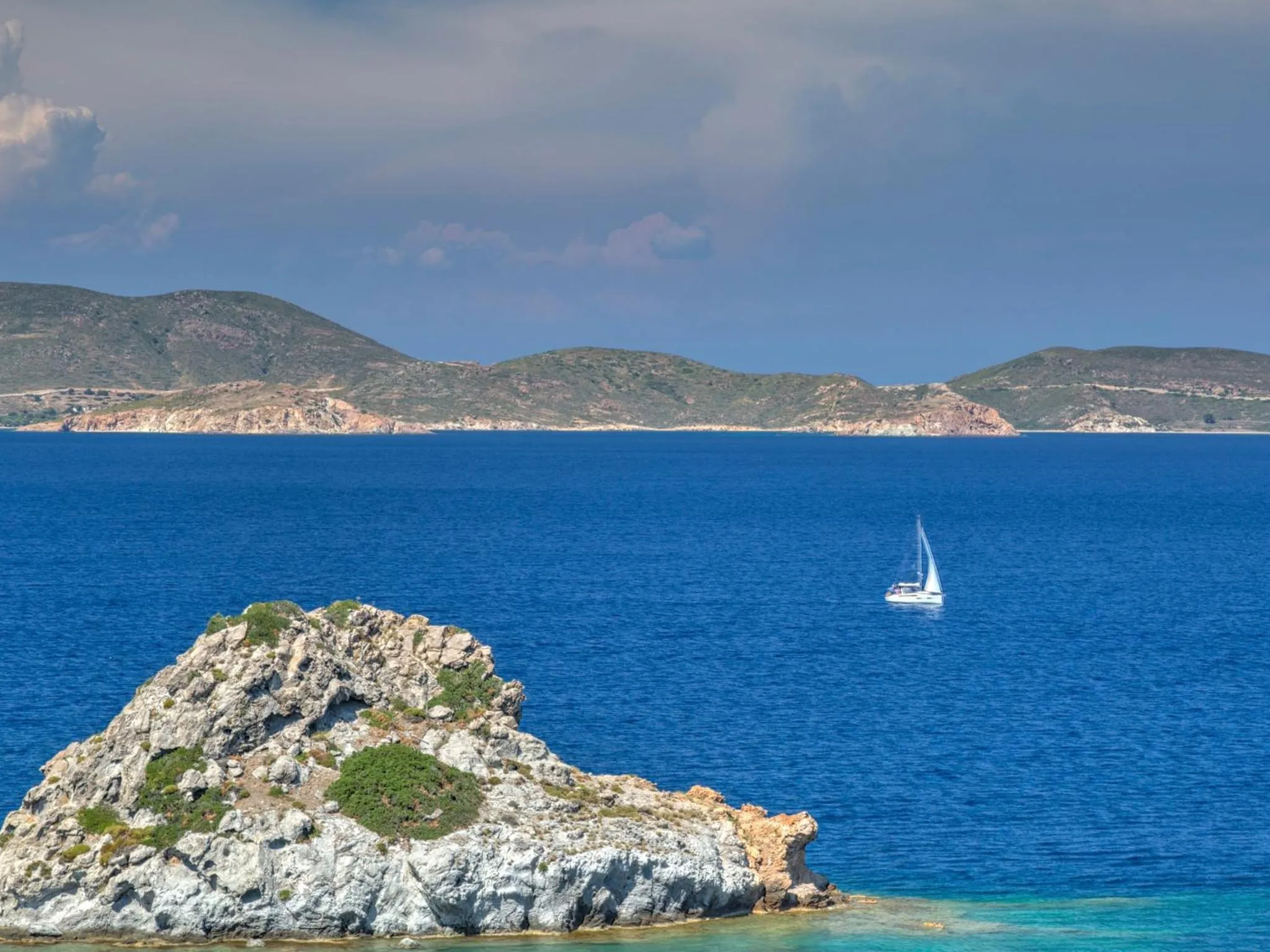 Natural landscape in Eirini Luxury Hotel Villas