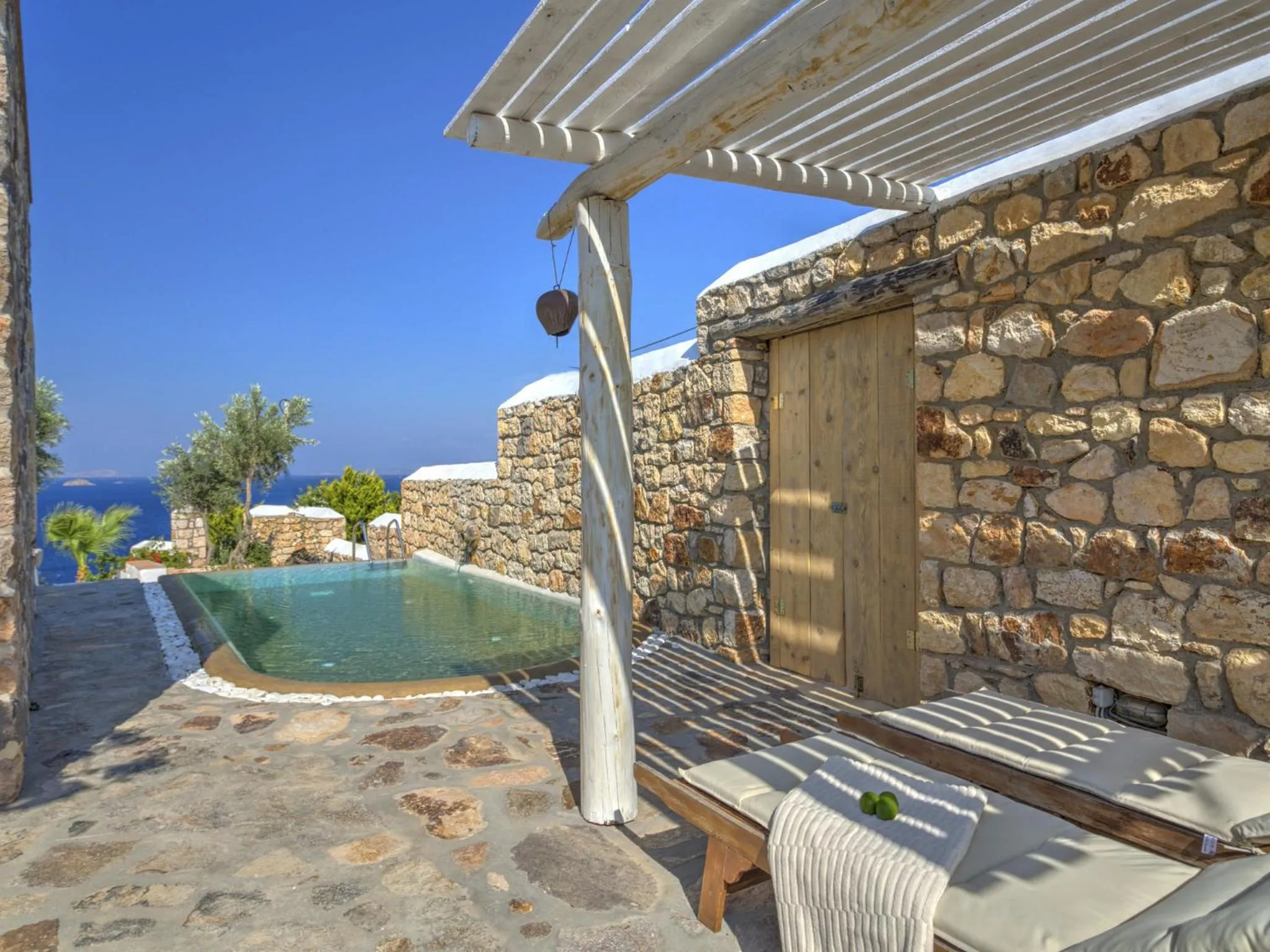 Swimming pool in Eirini Luxury Hotel Villas