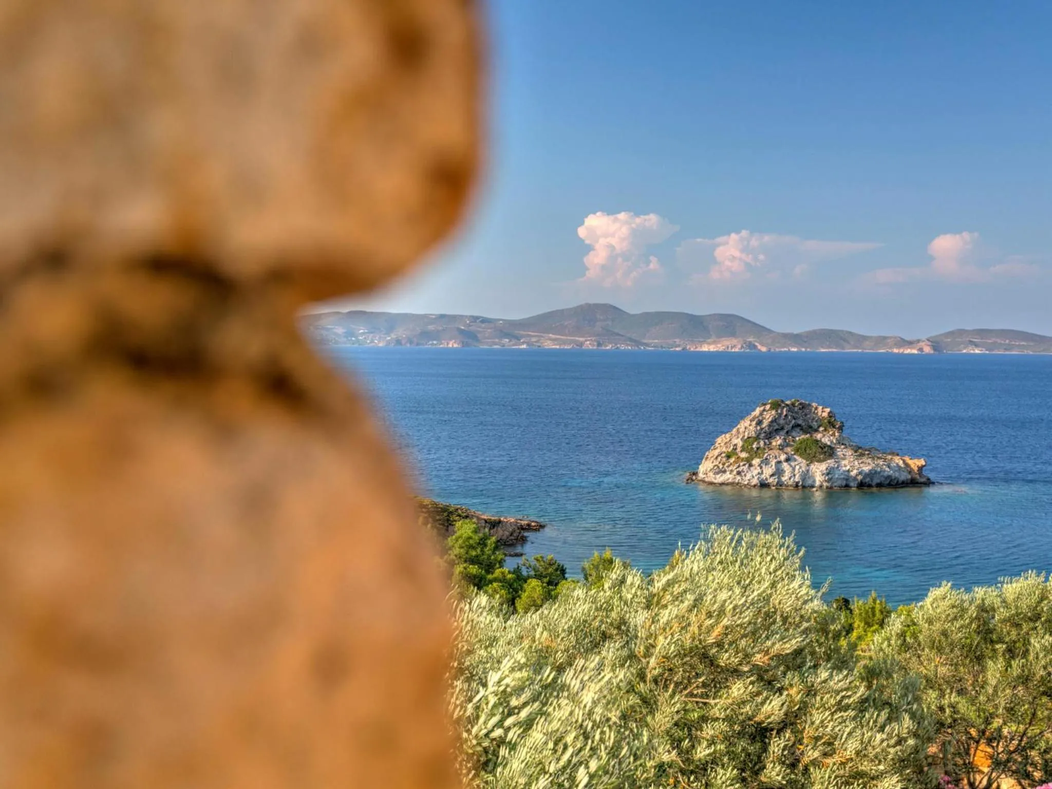 Sea view in Eirini Luxury Hotel Villas