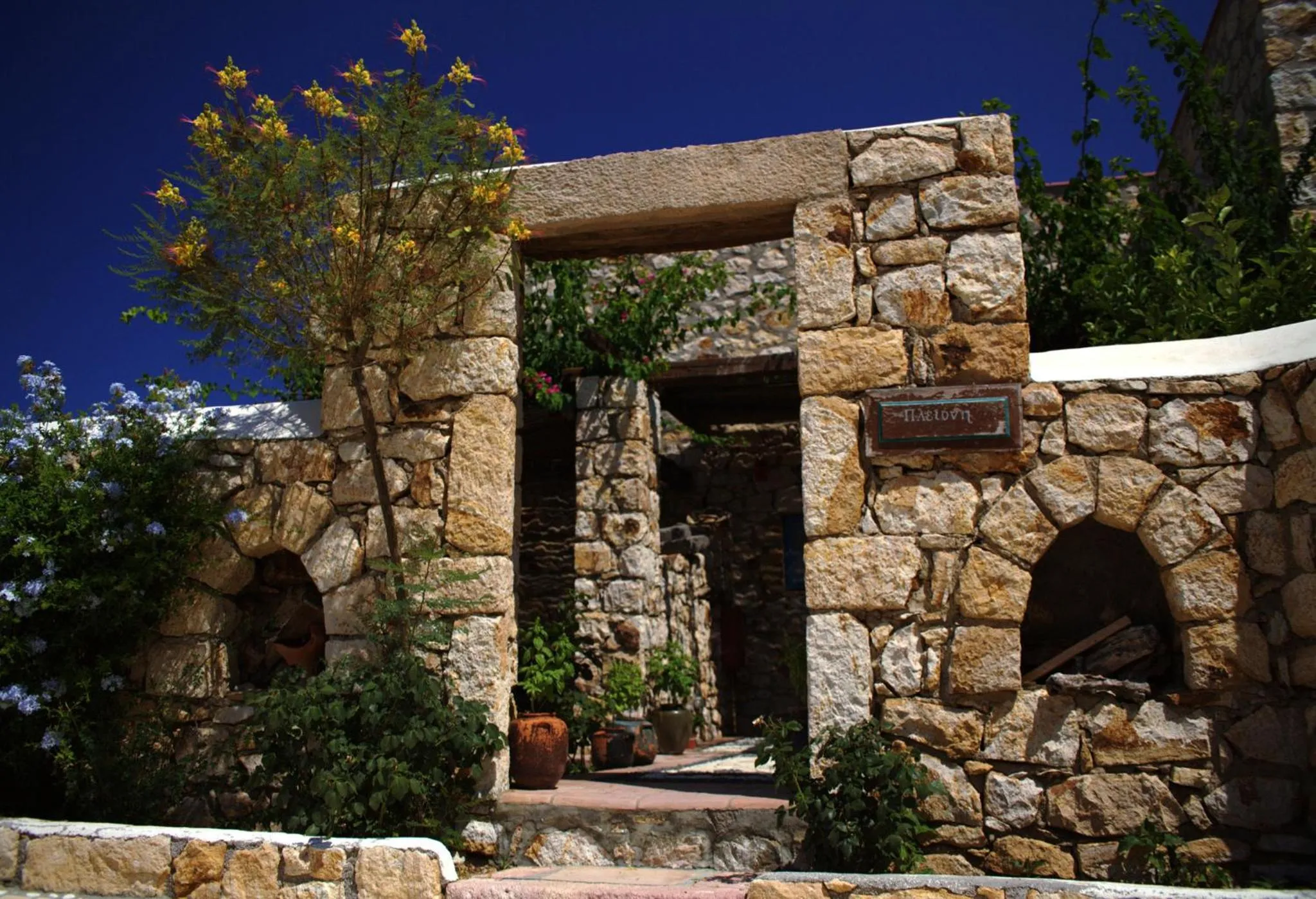 Landmark view in Eirini Luxury Hotel Villas