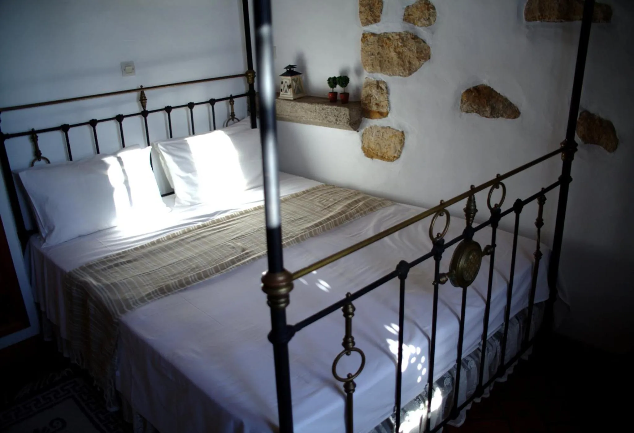 Bedroom, Bed in Eirini Luxury Hotel Villas