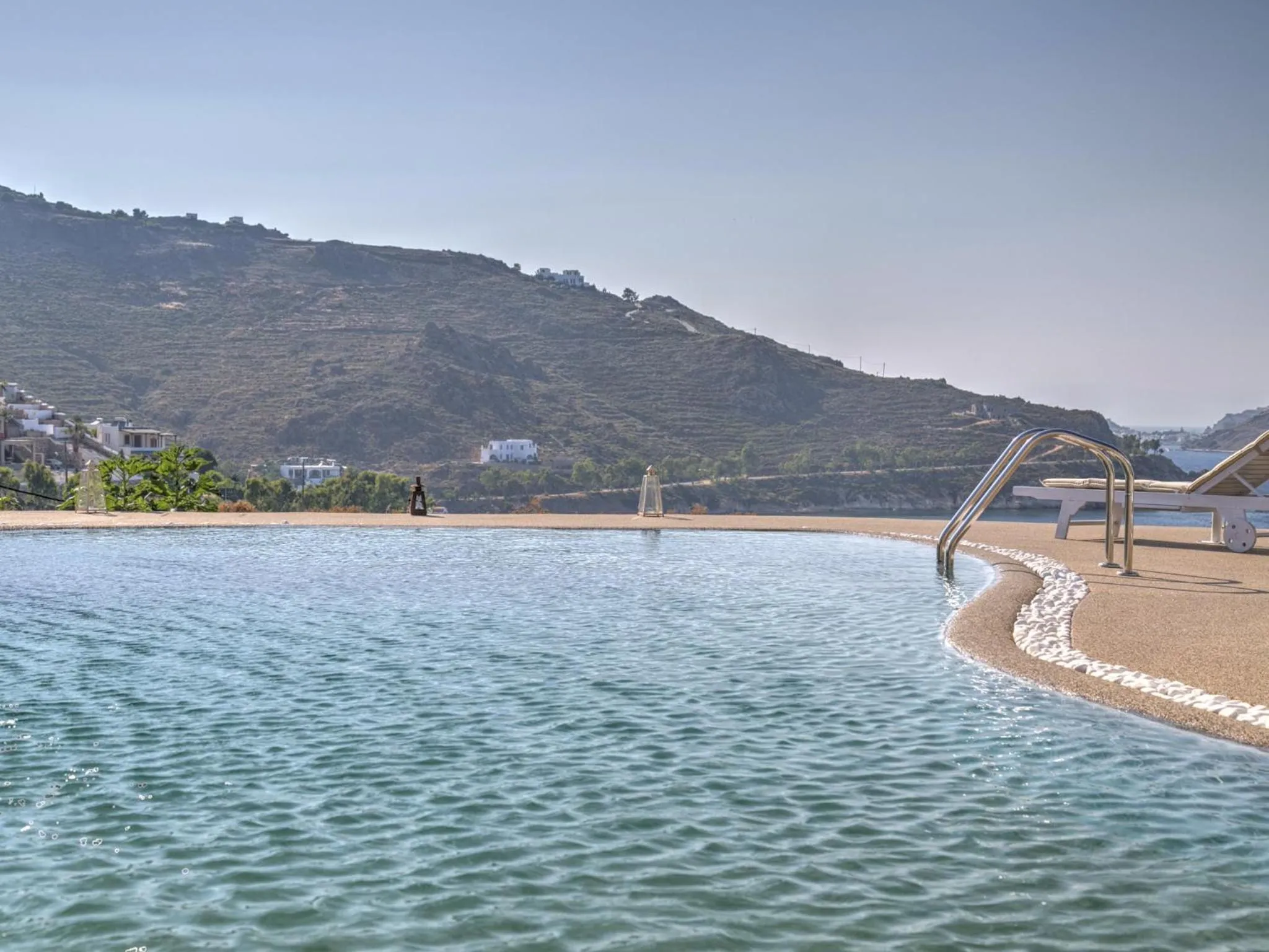 Swimming pool in Eirini Luxury Hotel Villas
