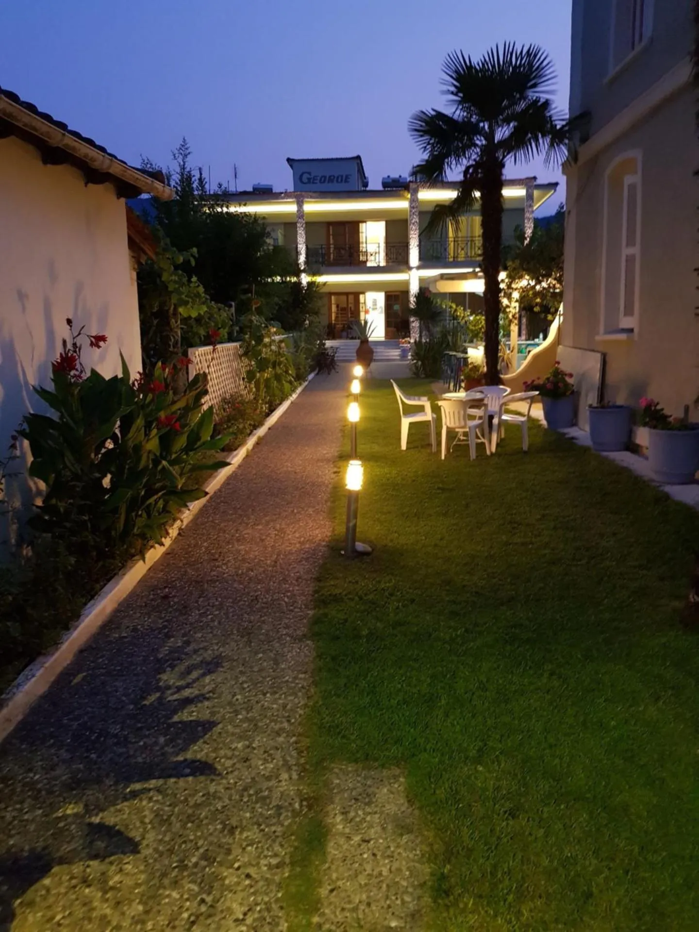 Garden in Hotel George