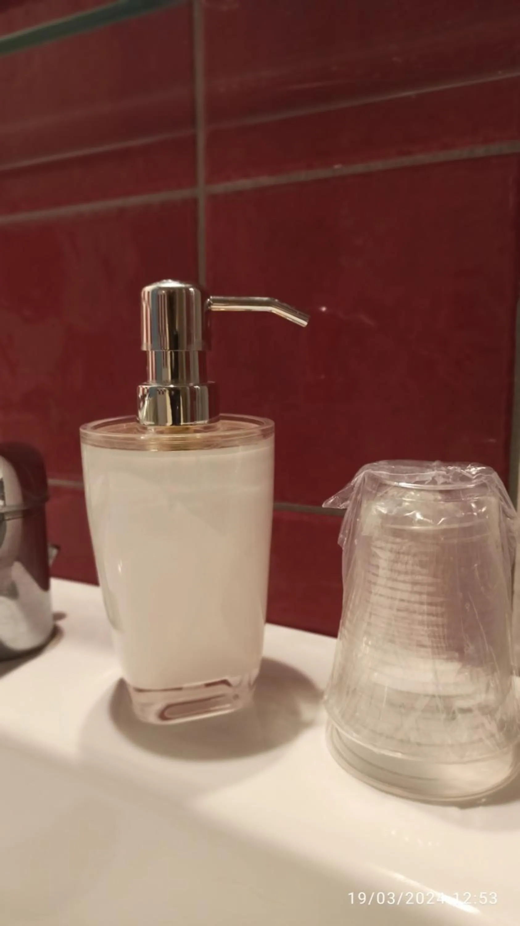 Bathroom in B&B Casa Aragonese