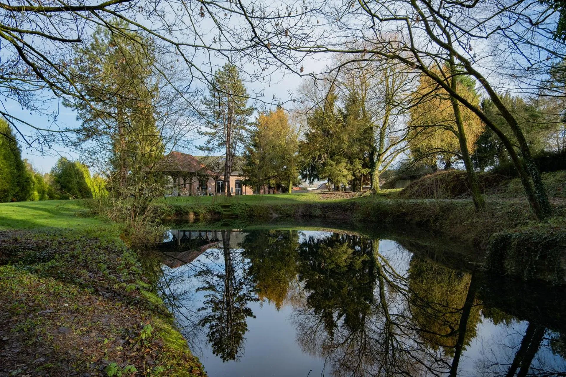 Garden in LOGIS-Hôtel-Restaurant La Gentilhommière