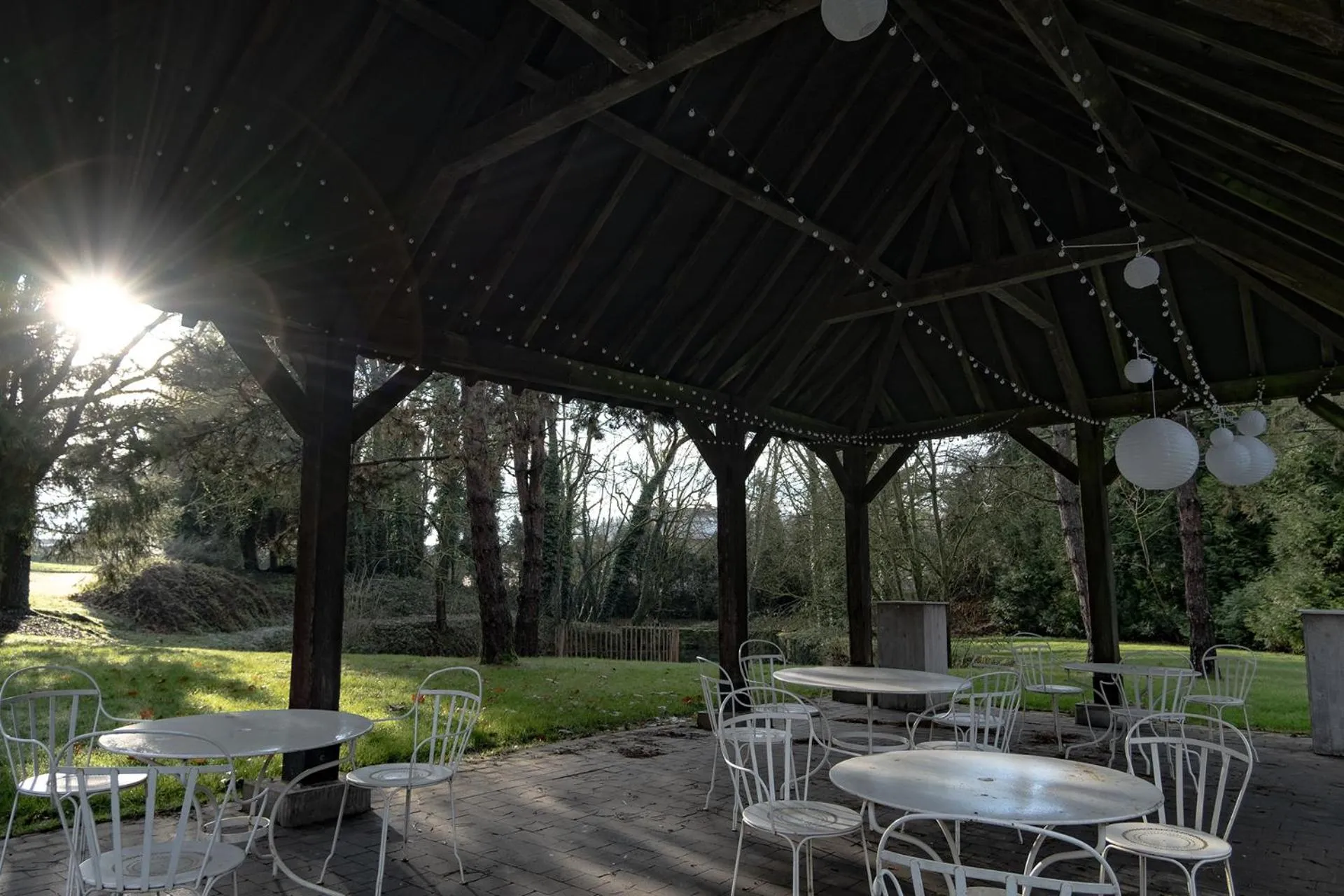 Garden in LOGIS-Hôtel-Restaurant La Gentilhommière