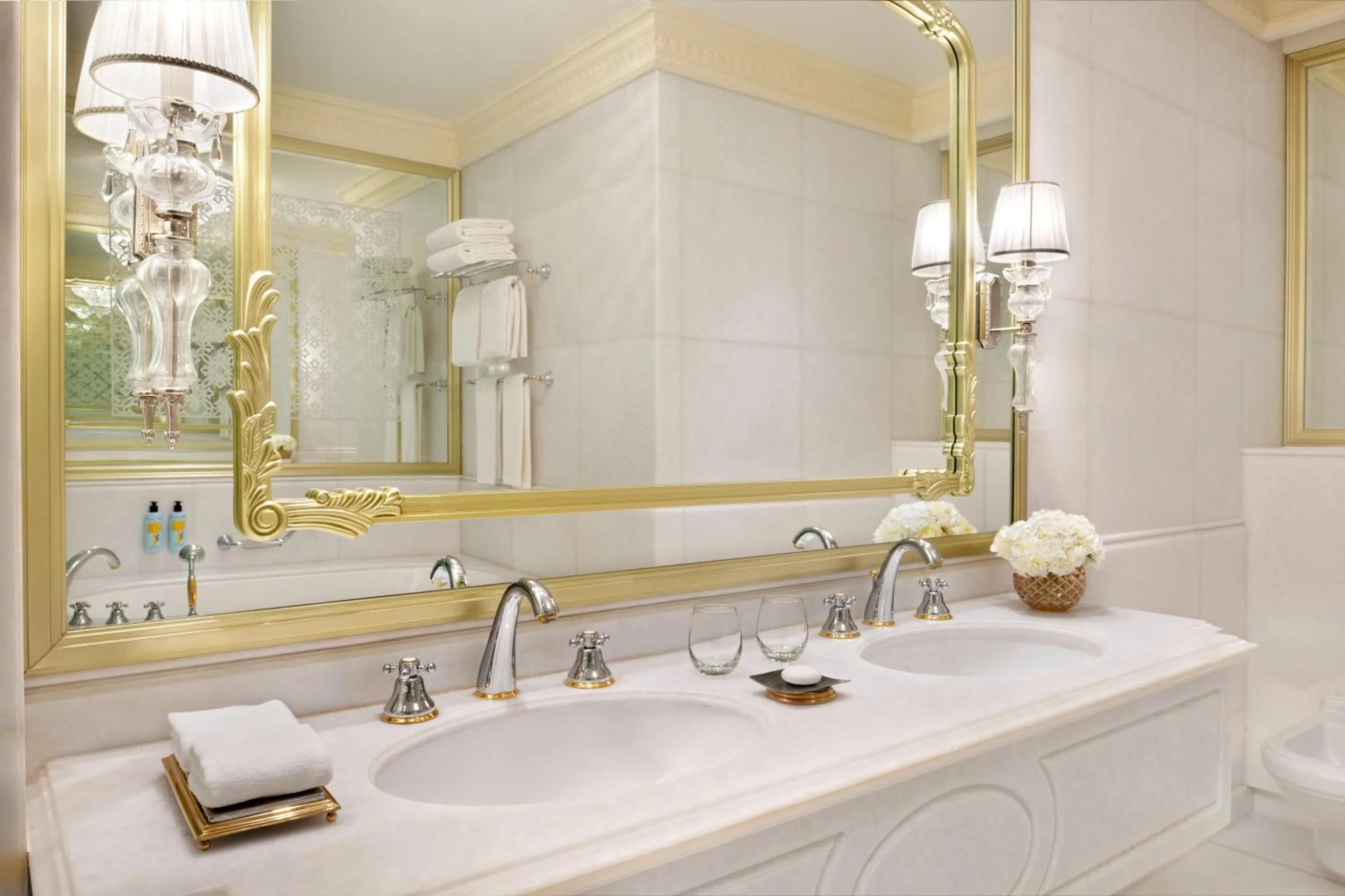 Bathroom in Raffles The Palm