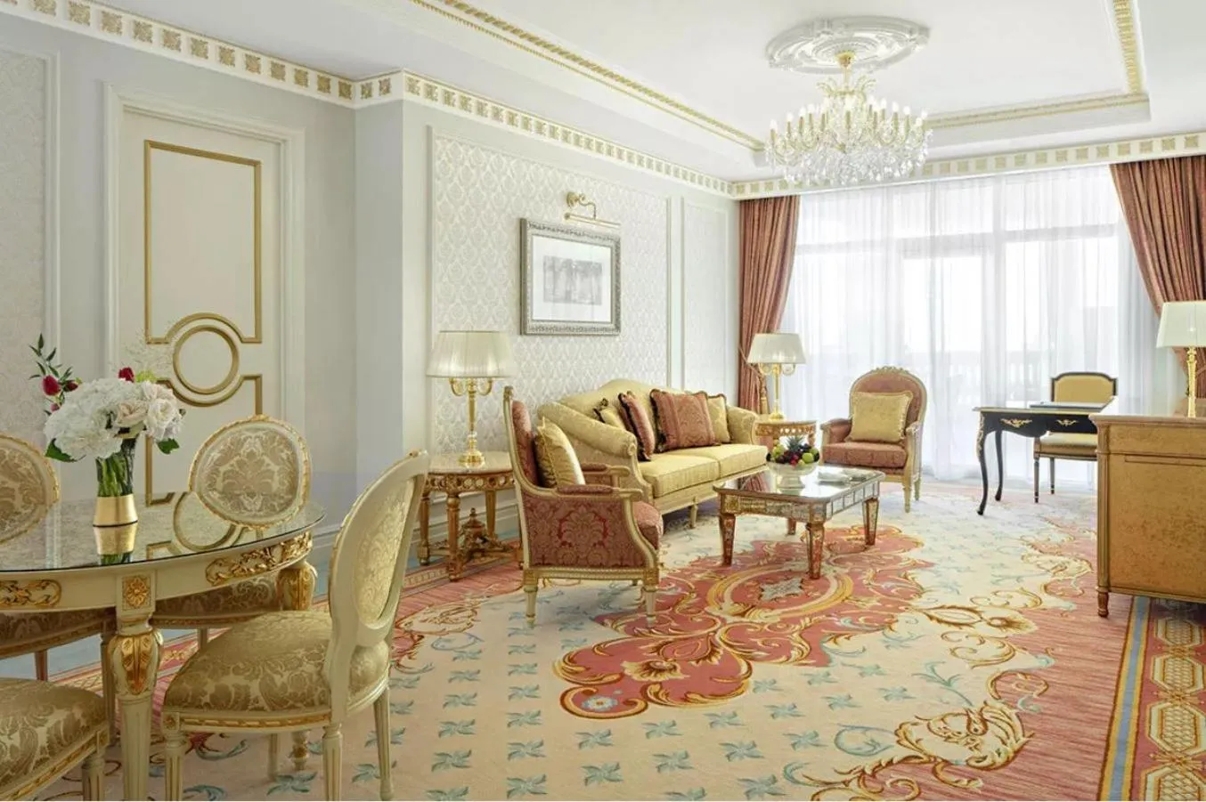 Living room in Raffles The Palm