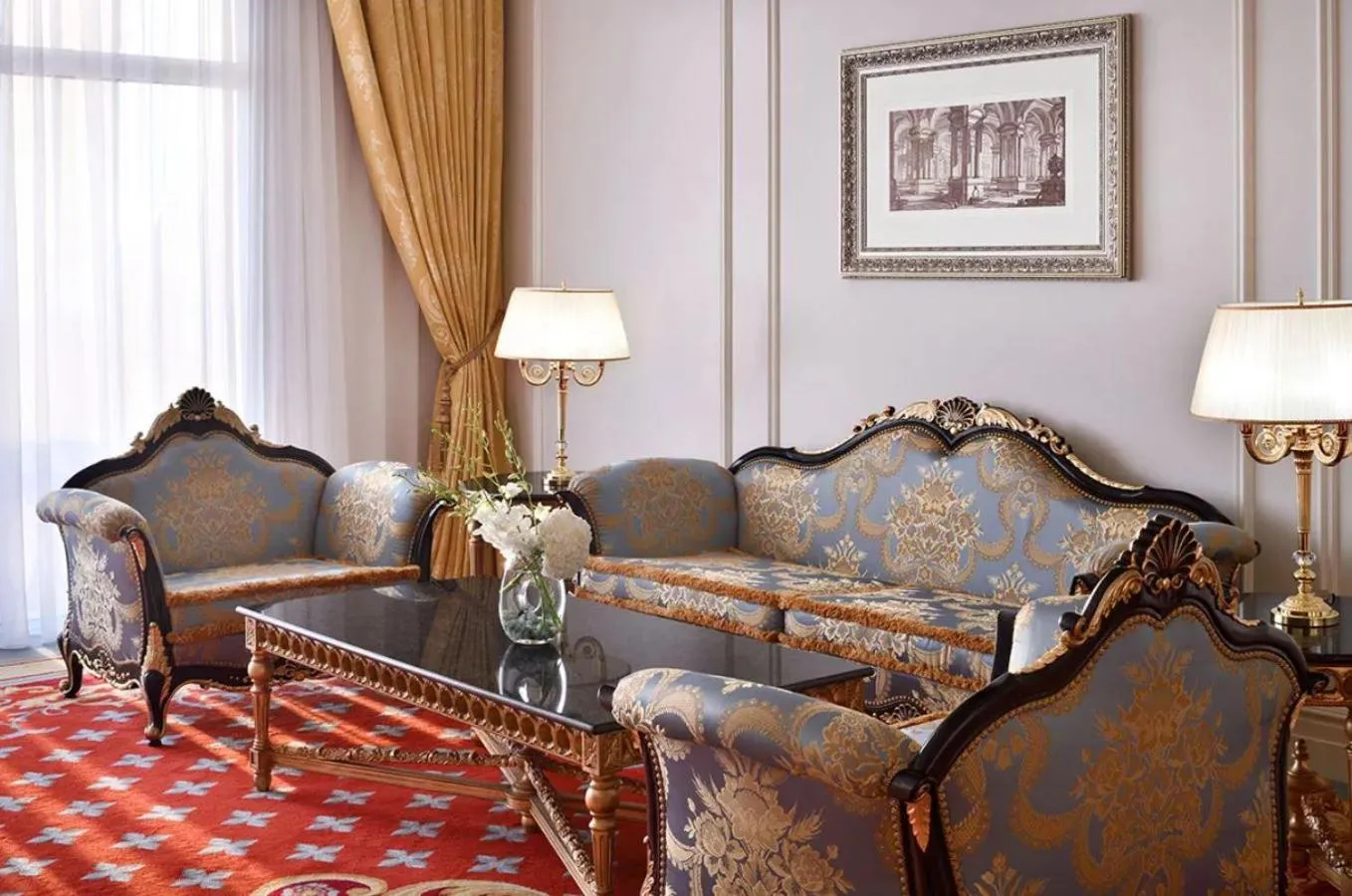 Living room in Raffles The Palm