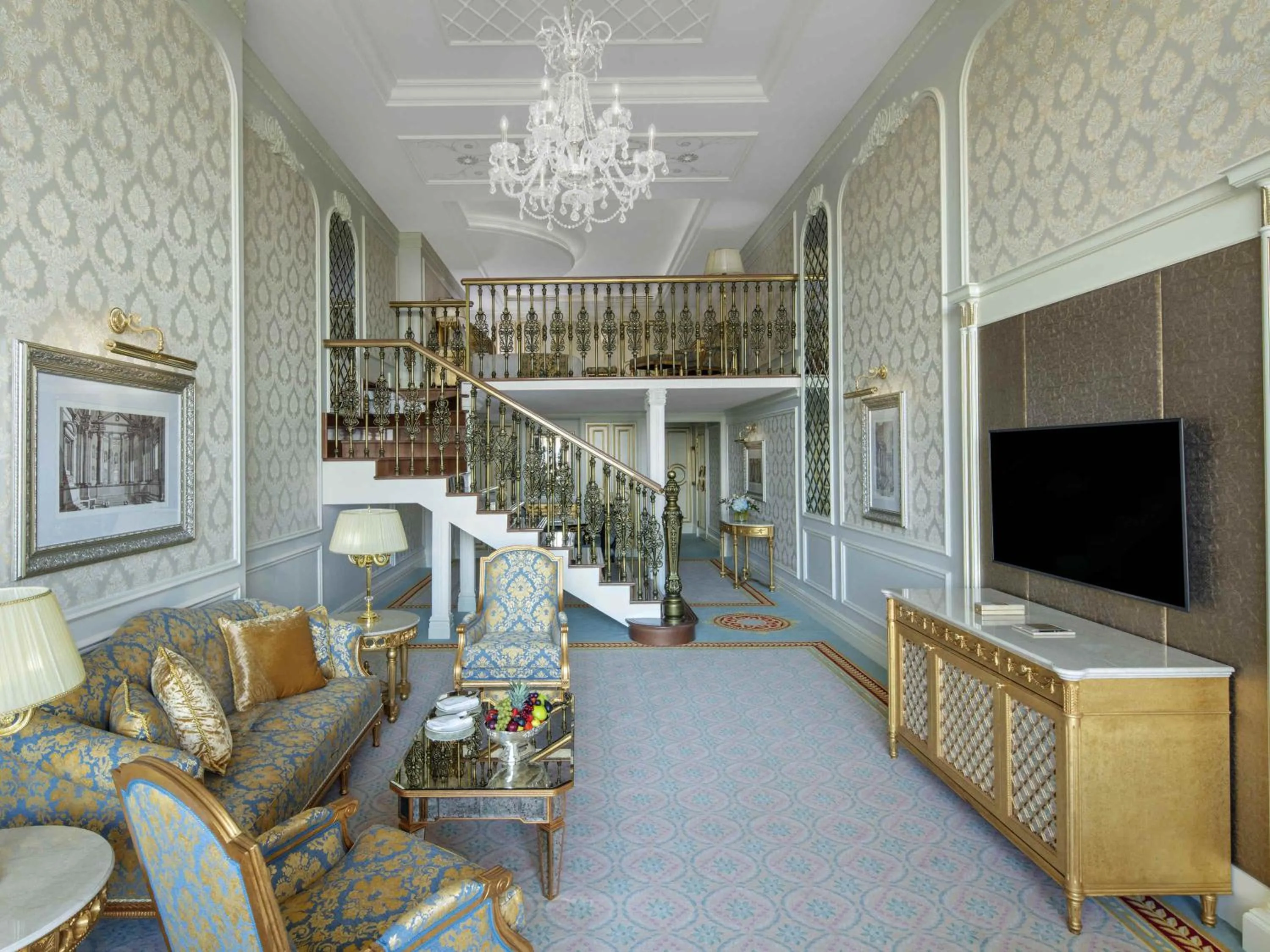 Living room in Raffles The Palm