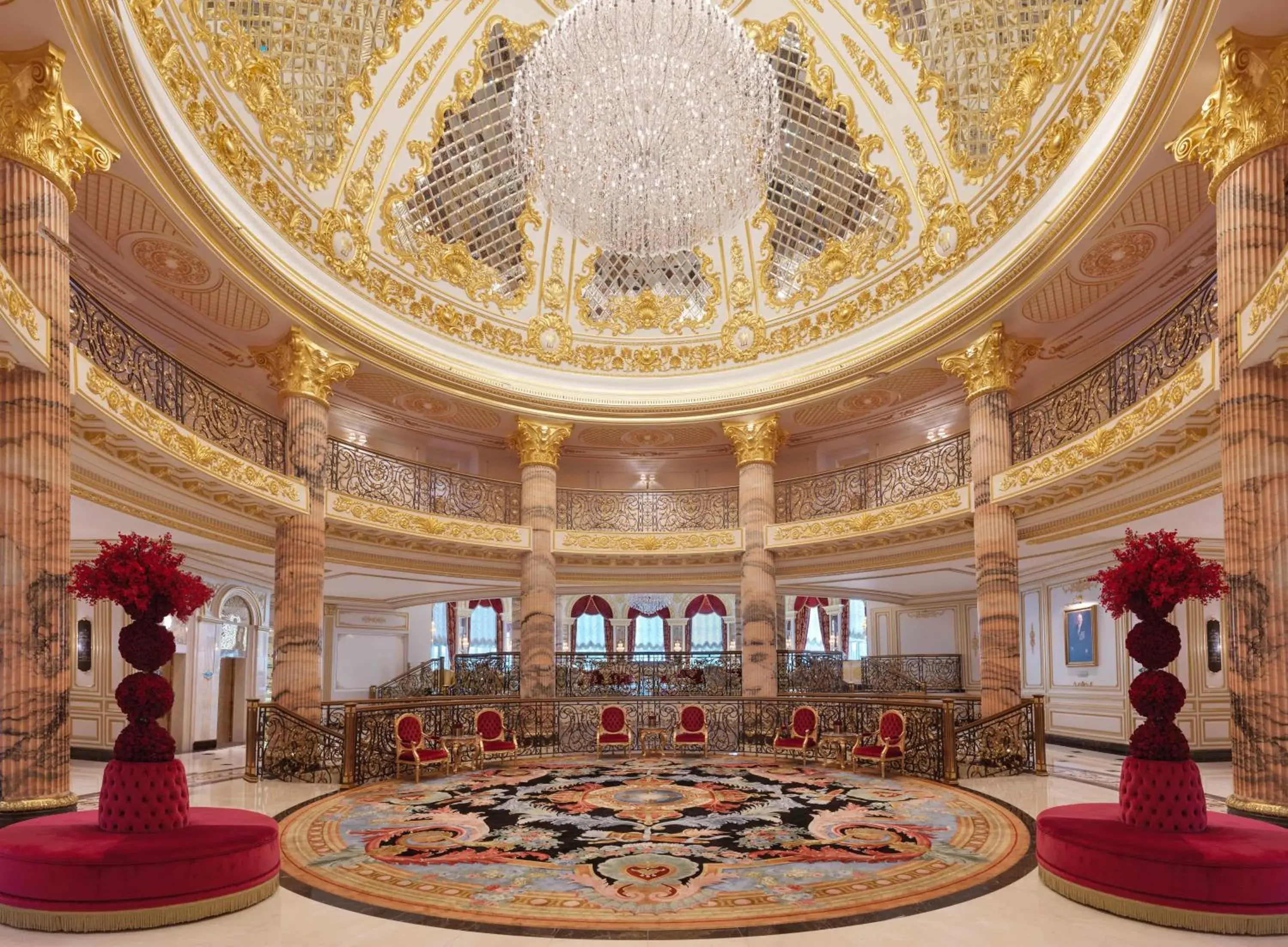 Lobby or reception in Raffles The Palm Lobby or reception in Raffles The Palm