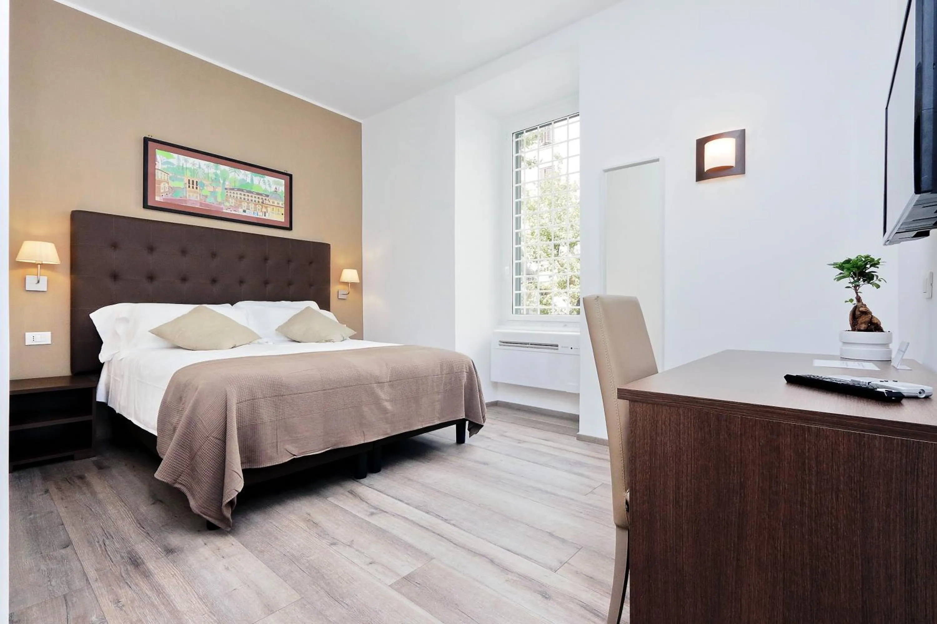 Bedroom, Bed in Victory Rooms