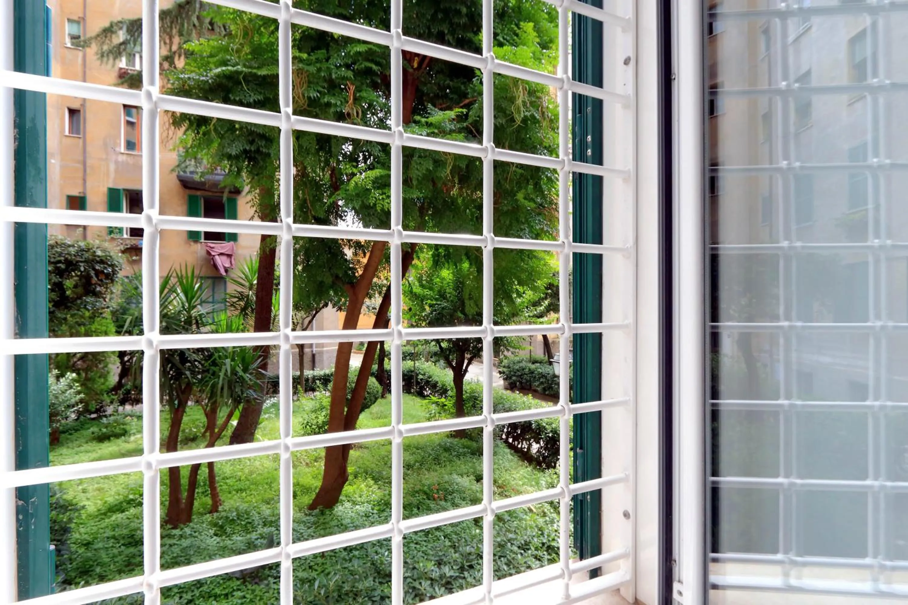 Garden view in Victory Rooms