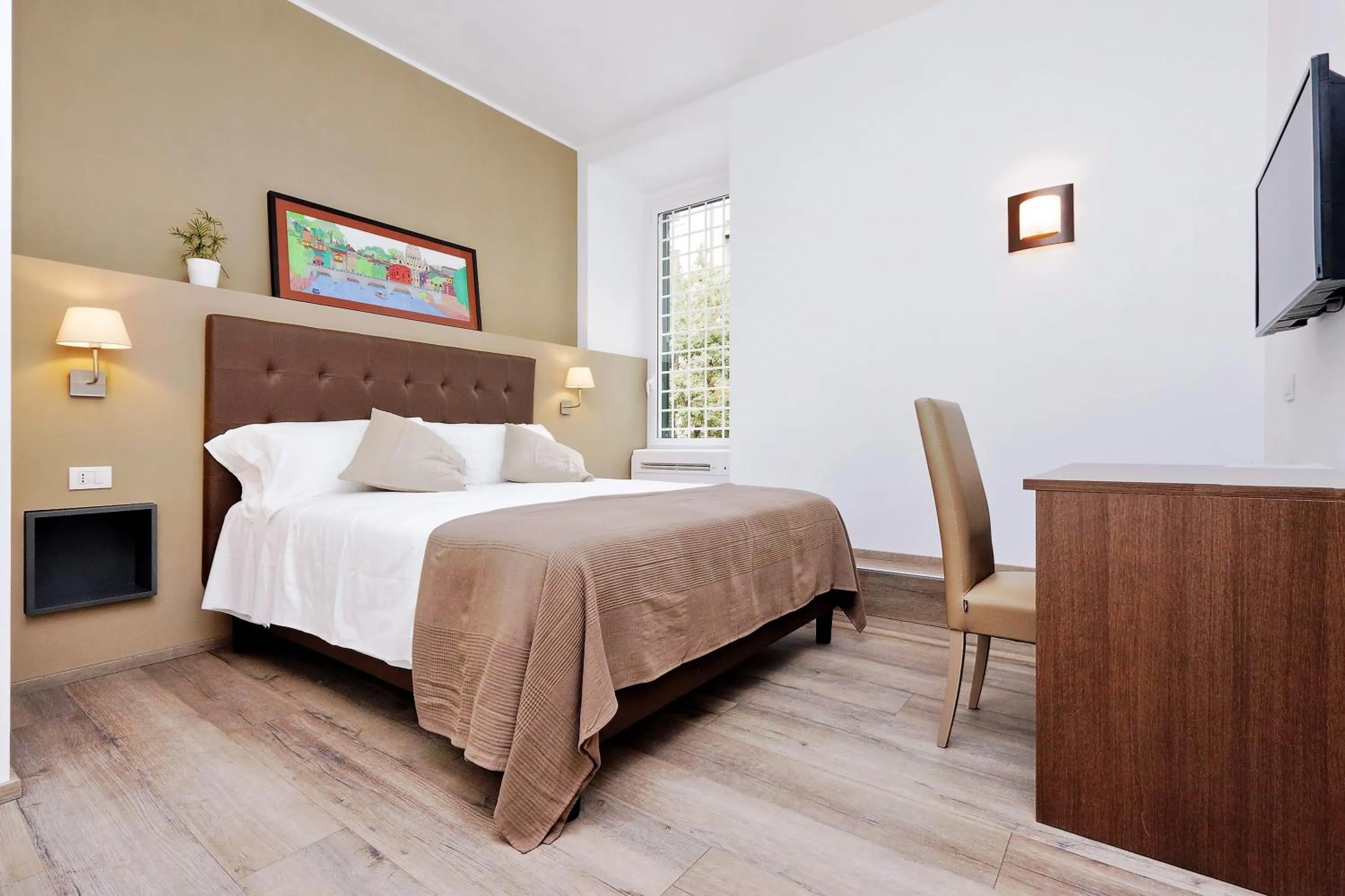 Bed in Victory Rooms