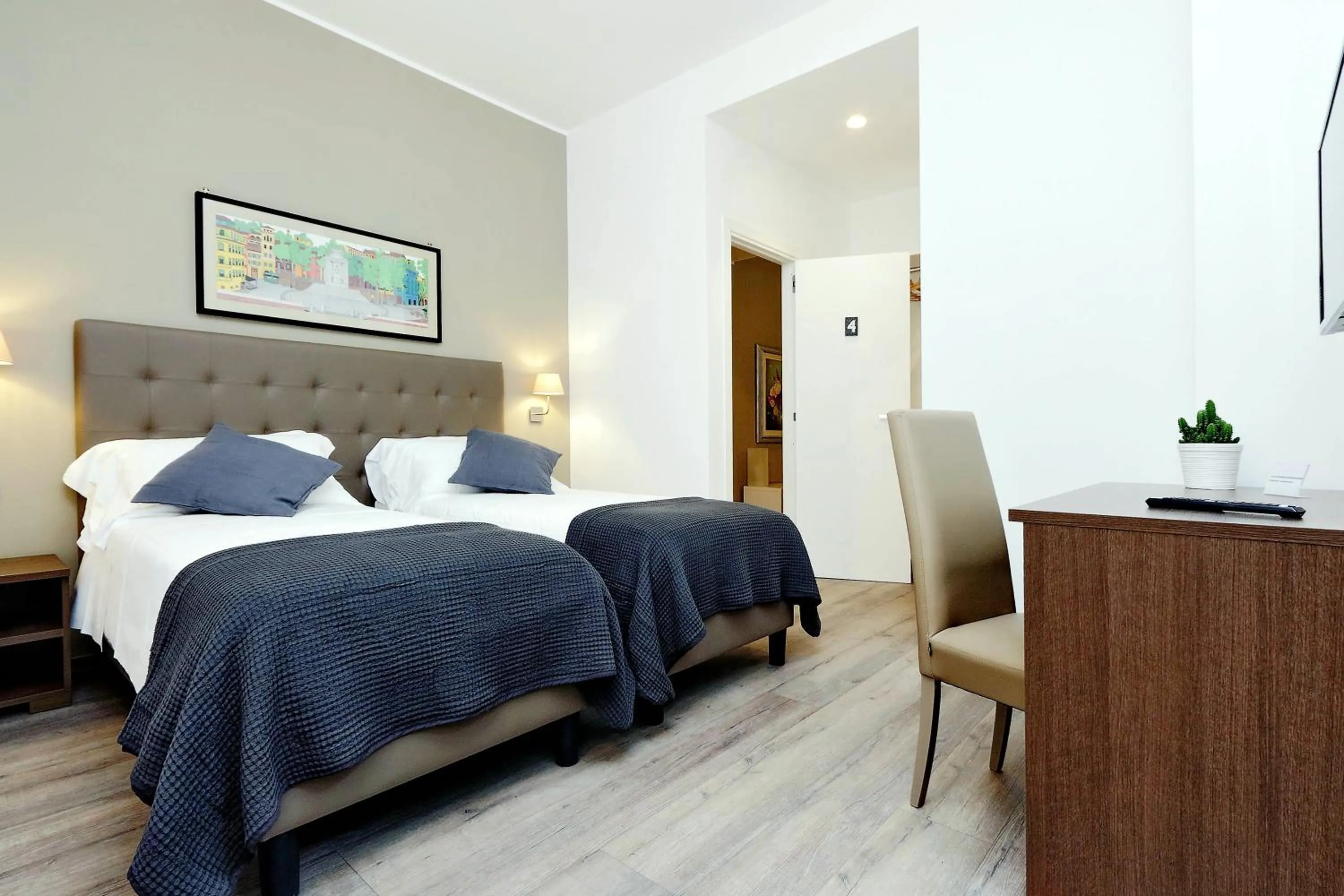 Bed in Victory Rooms