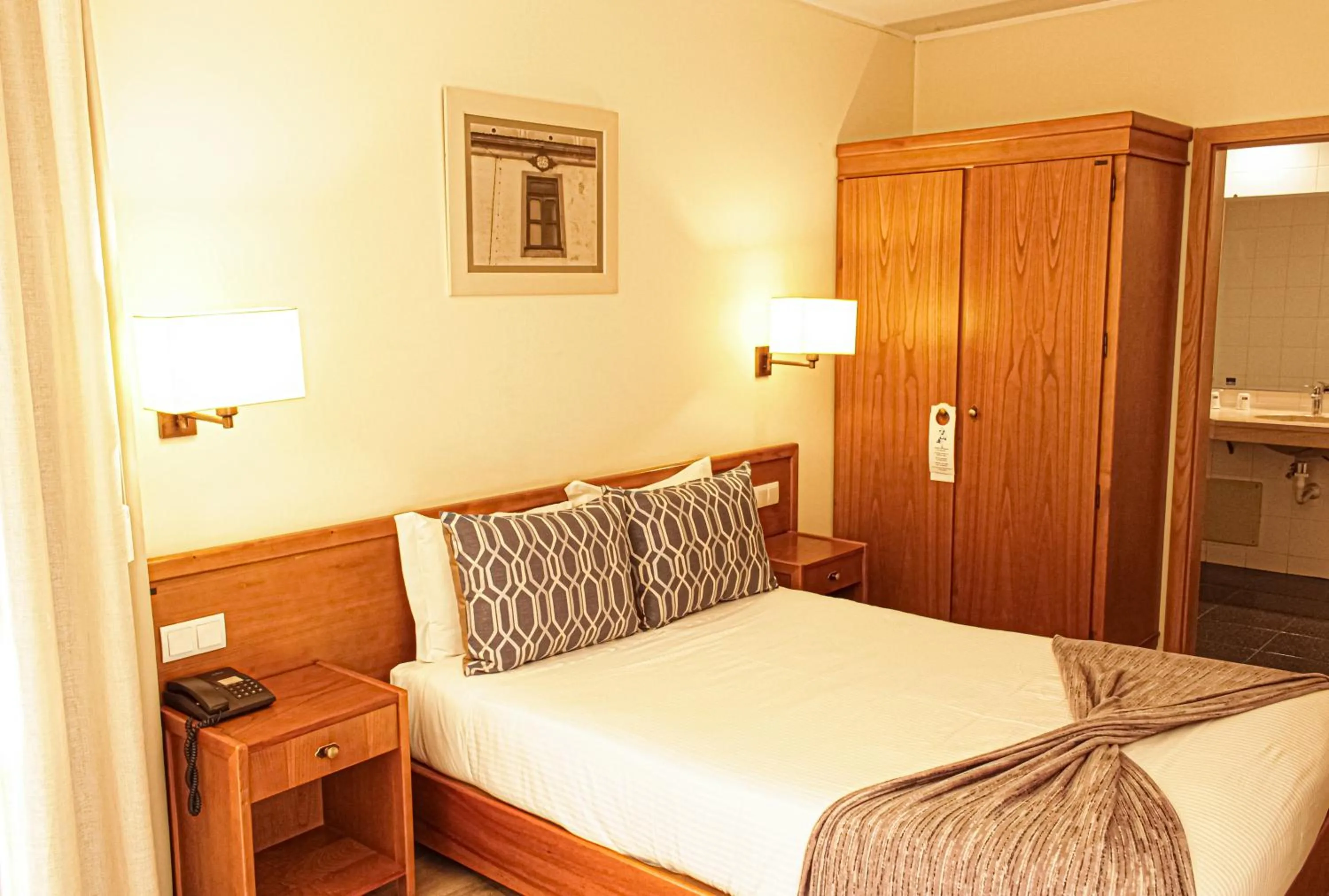 Bed in Hotel dos Loios