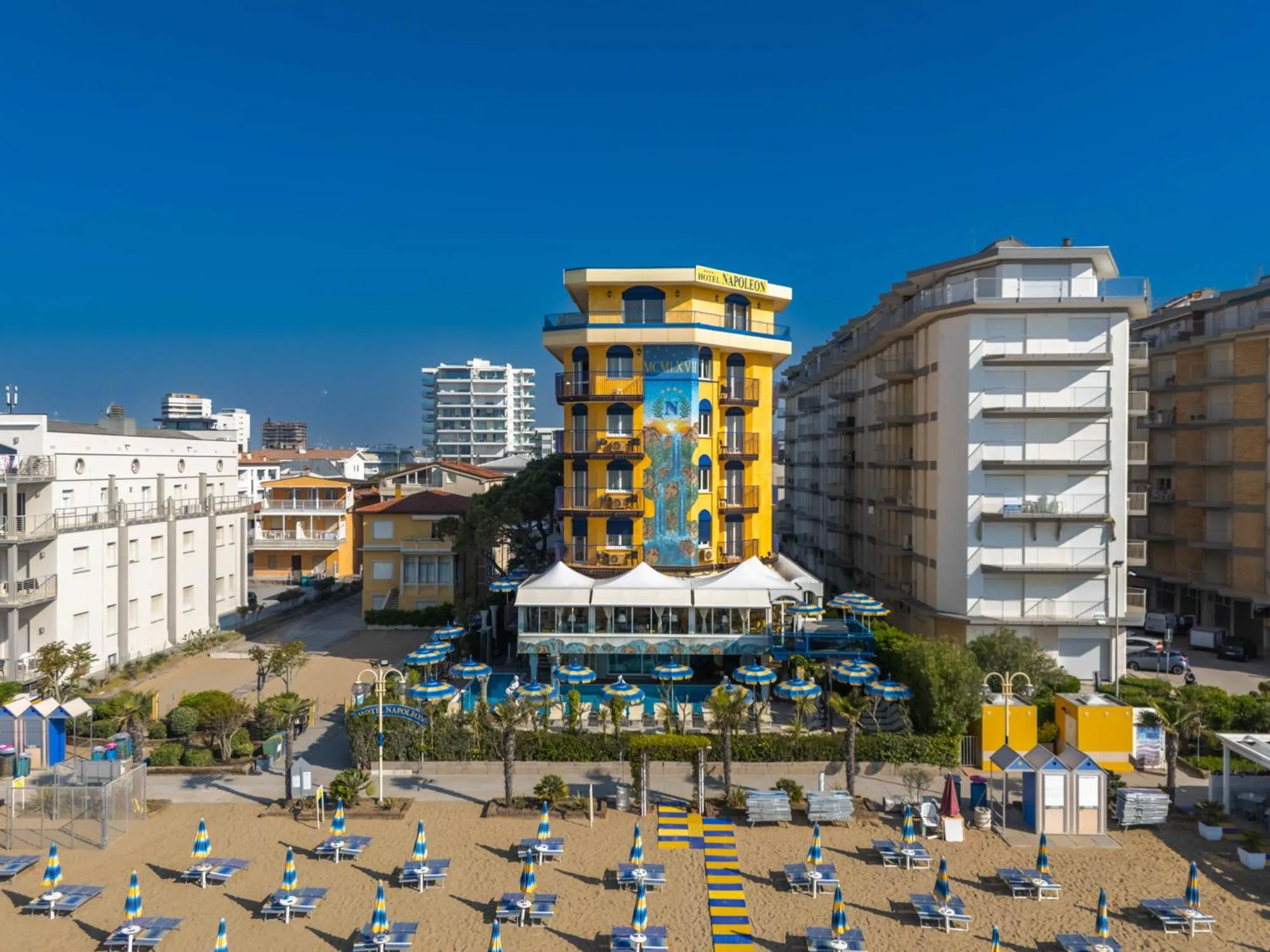 Property building in Hotel Napoleon