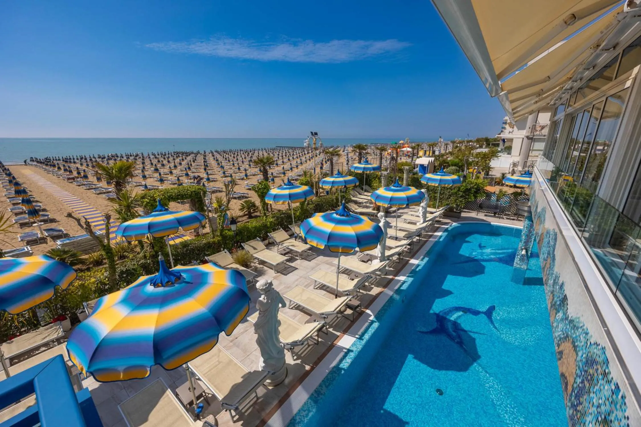 Beach in Hotel Napoleon