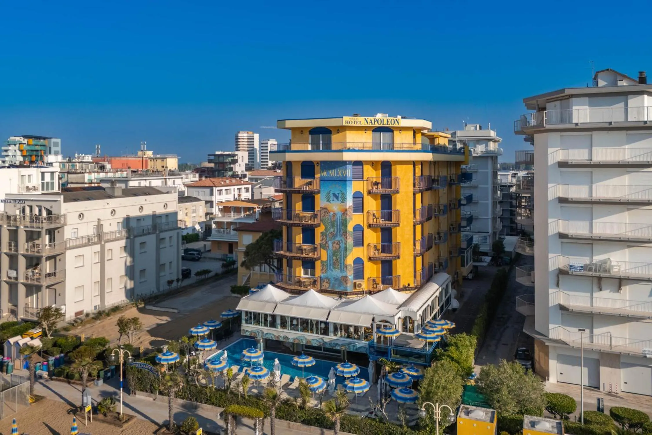 Property building in Hotel Napoleon