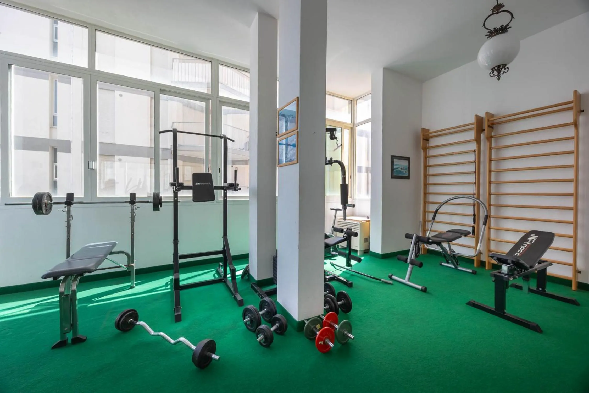 Fitness centre/facilities in Hotel Napoleon