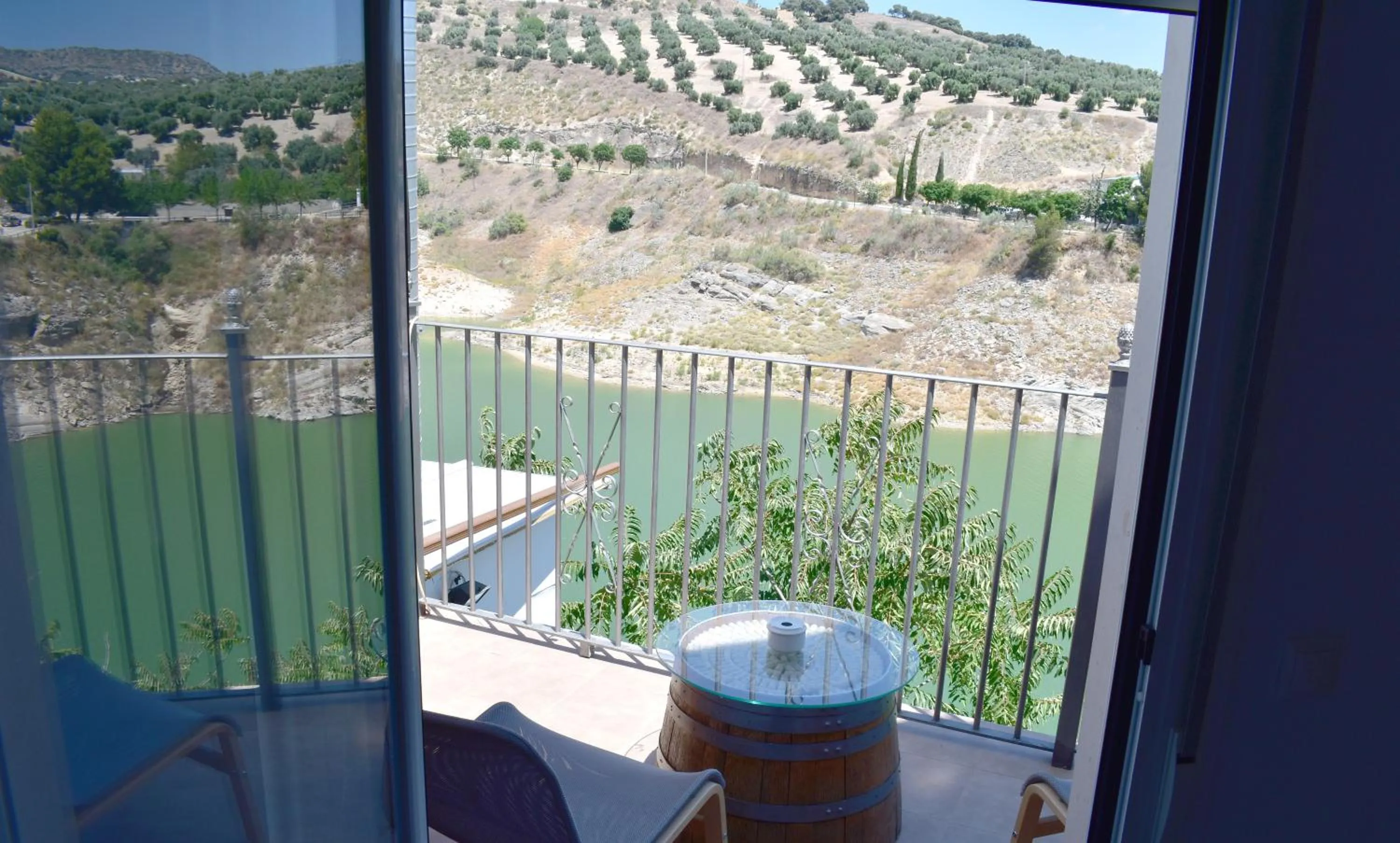Balcony/Terrace in Iznájar Suites