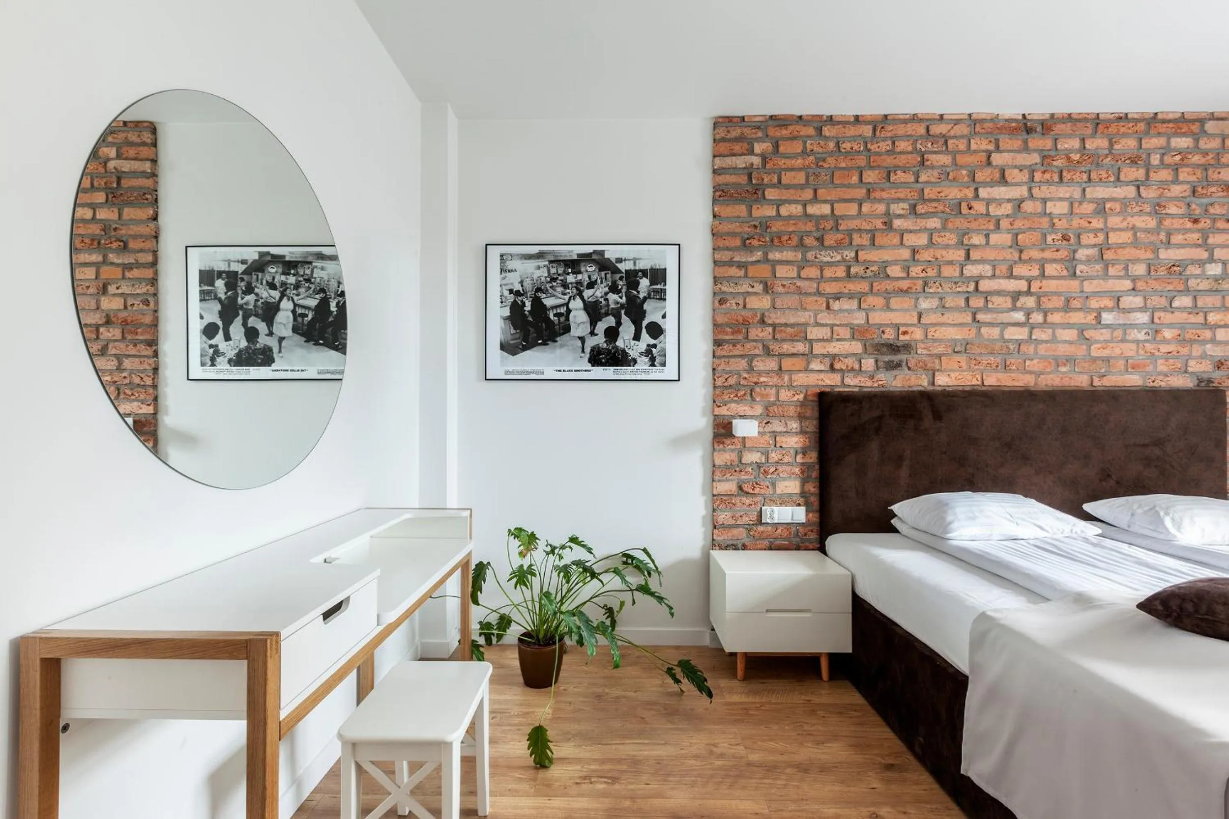 Bed in Cinema Apartments