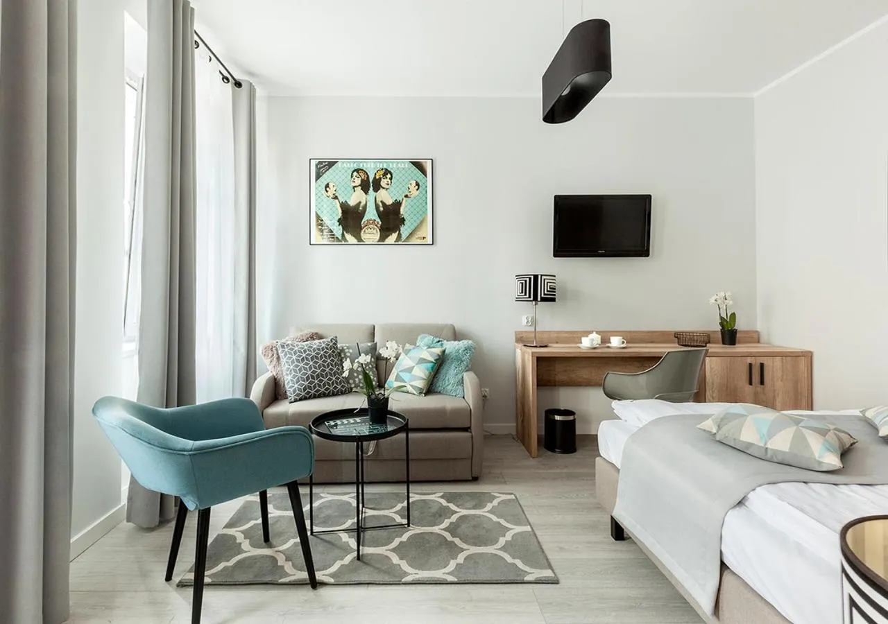 Photo of the whole room in Cinema Apartments