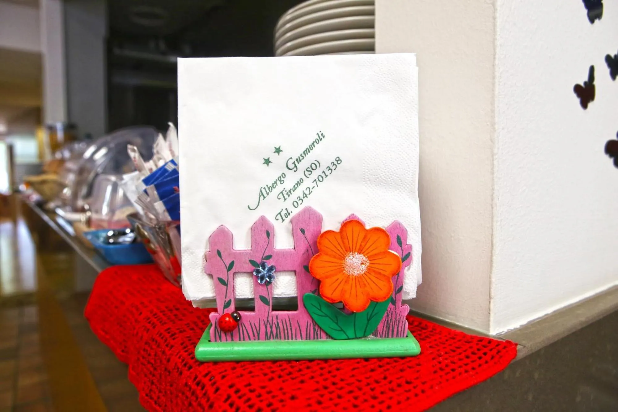 Food and drinks in Albergo Gusmeroli