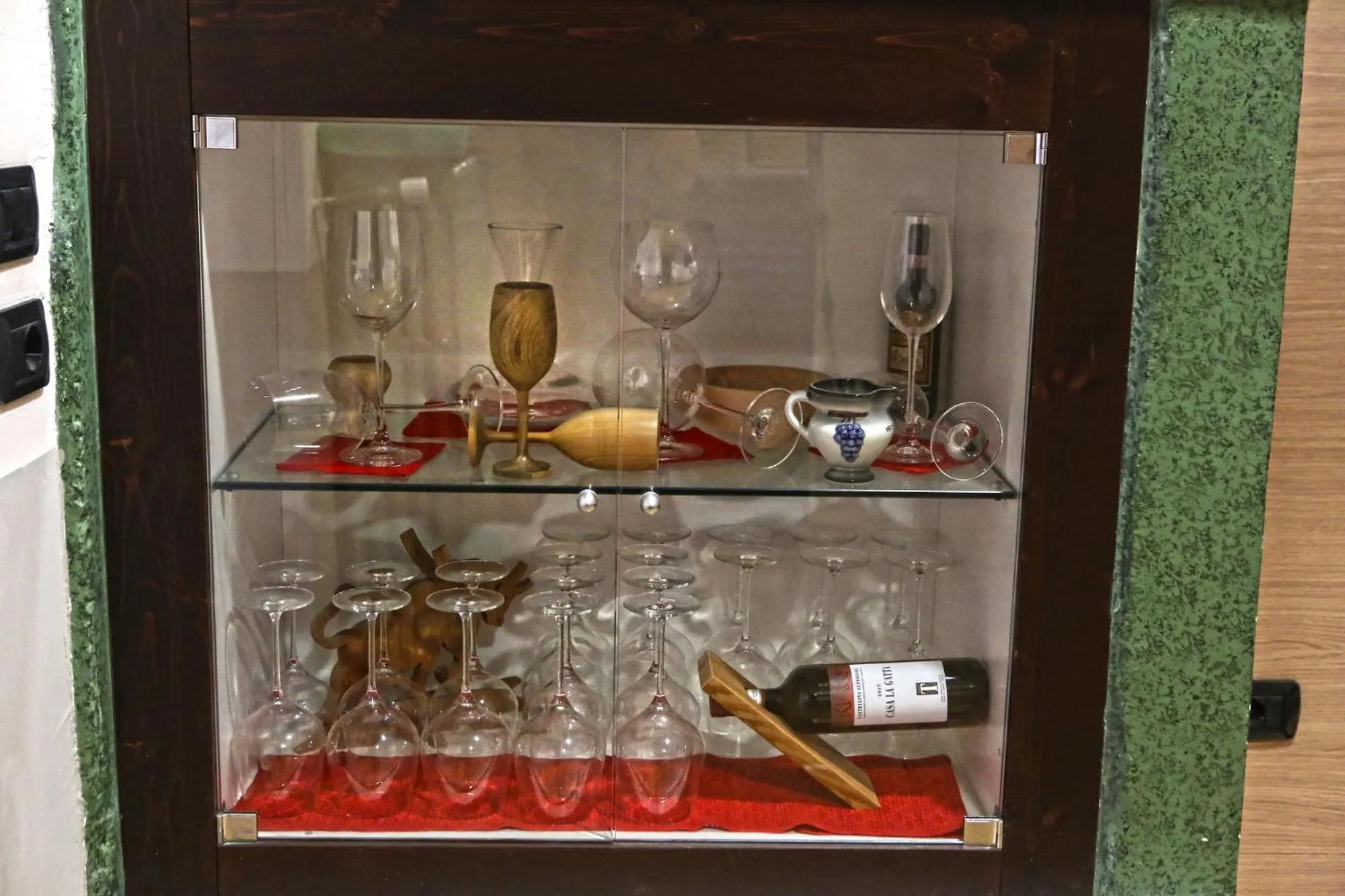 Communal lounge/ TV room in Albergo Gusmeroli