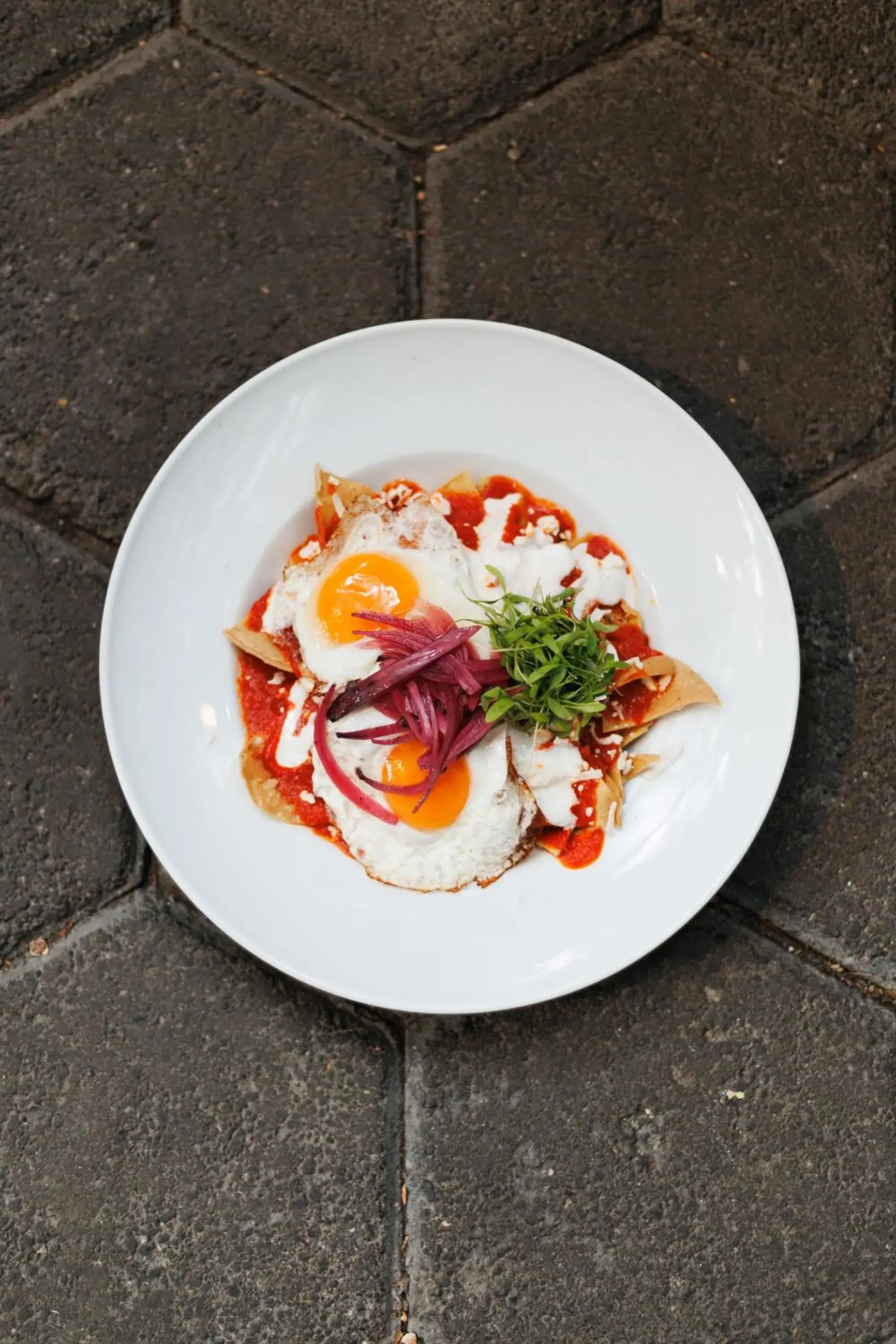 Food close-up in Orchid House Mexico City Food close-up in Orchid House Mexico City