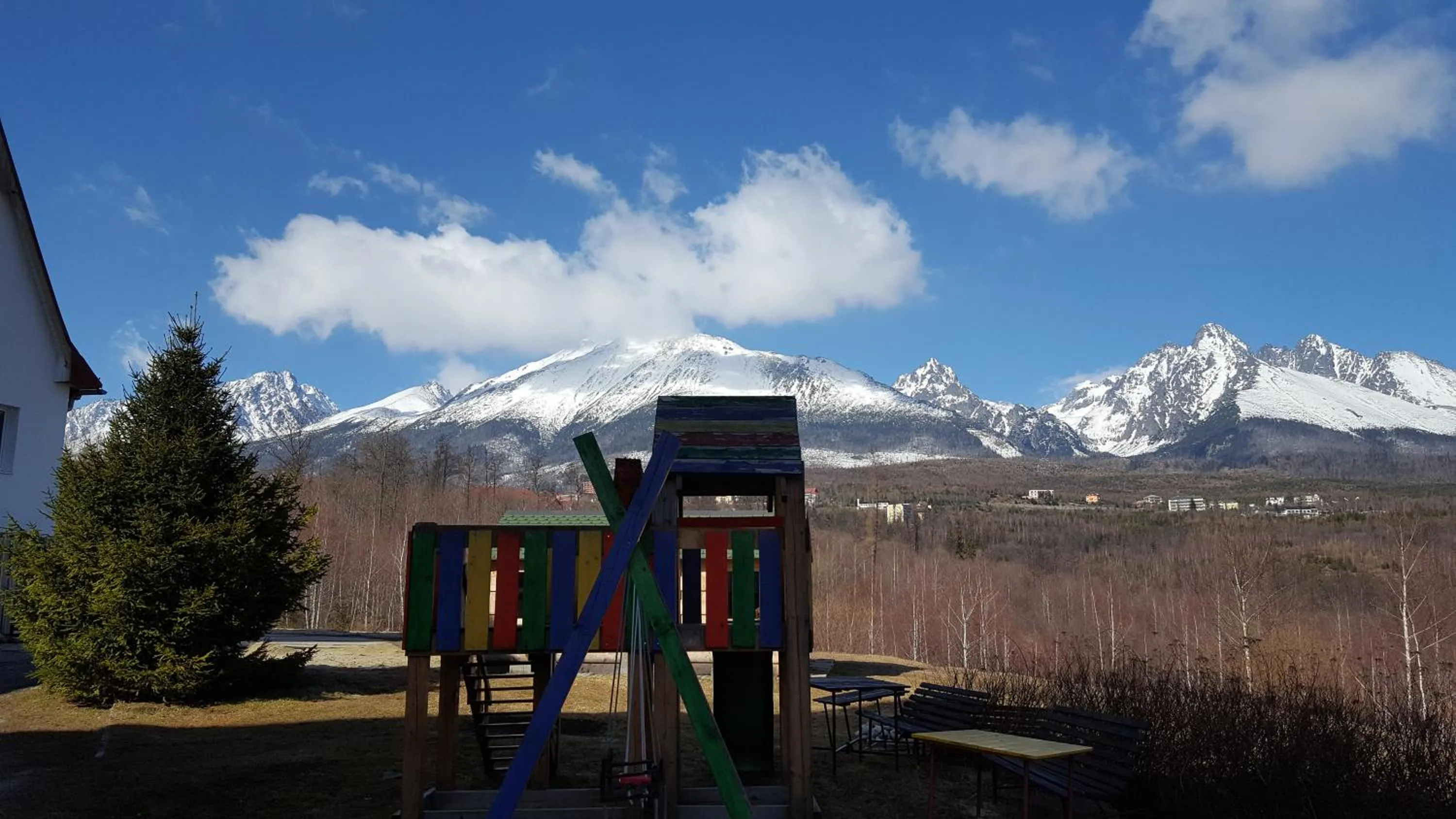 Children play ground in Penzión Valaška