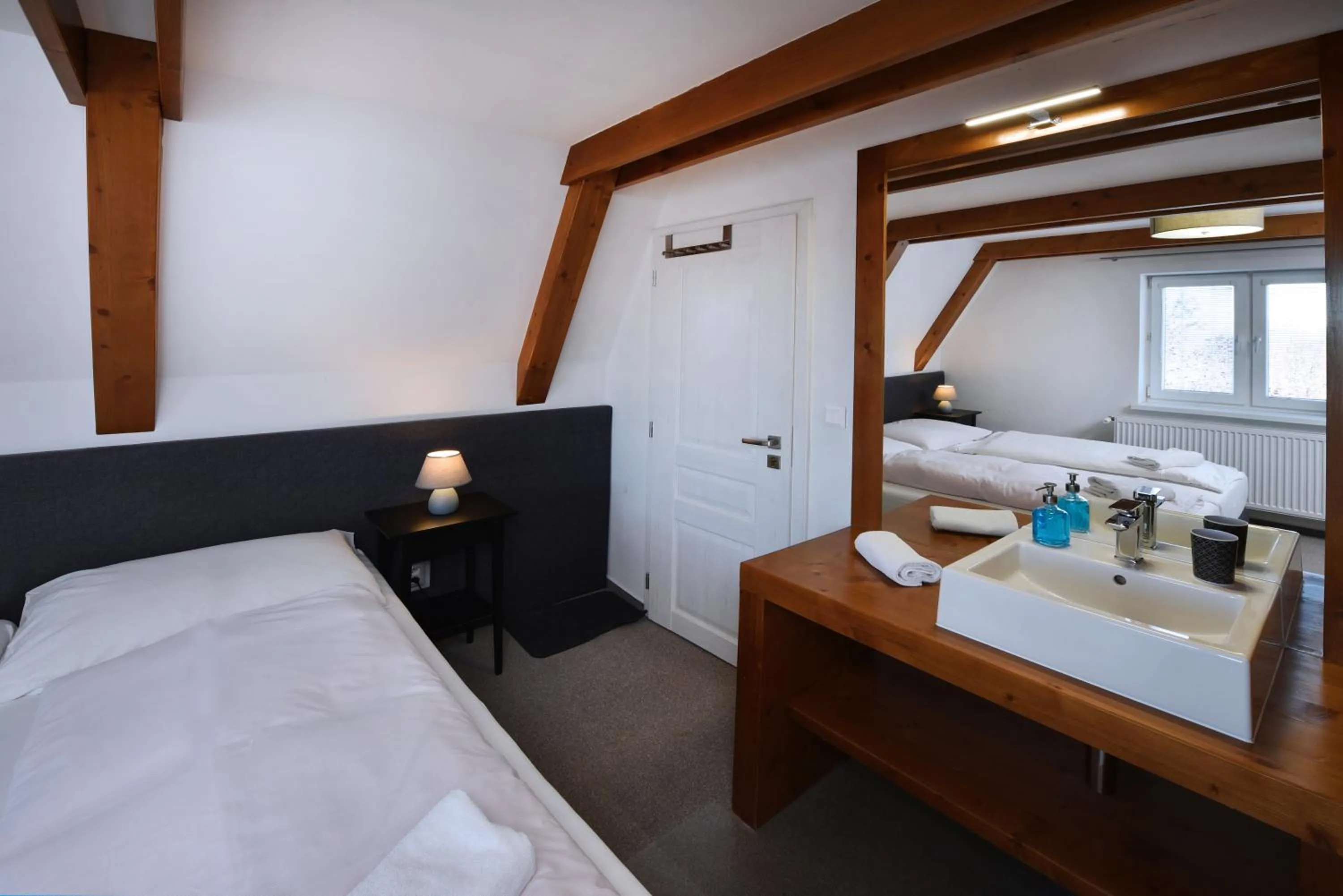 Bed in Penzión Valaška