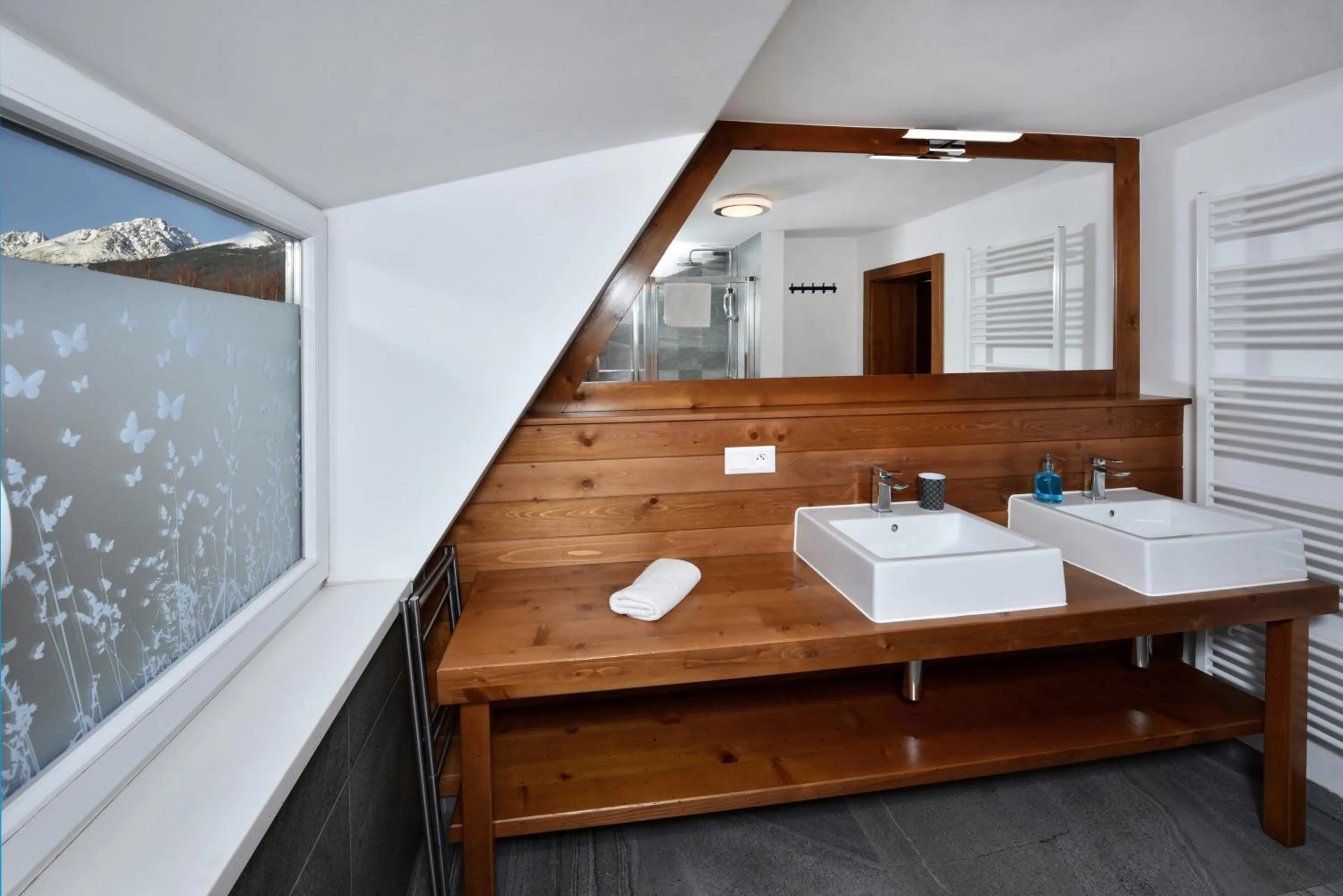 Bathroom in Penzión Valaška