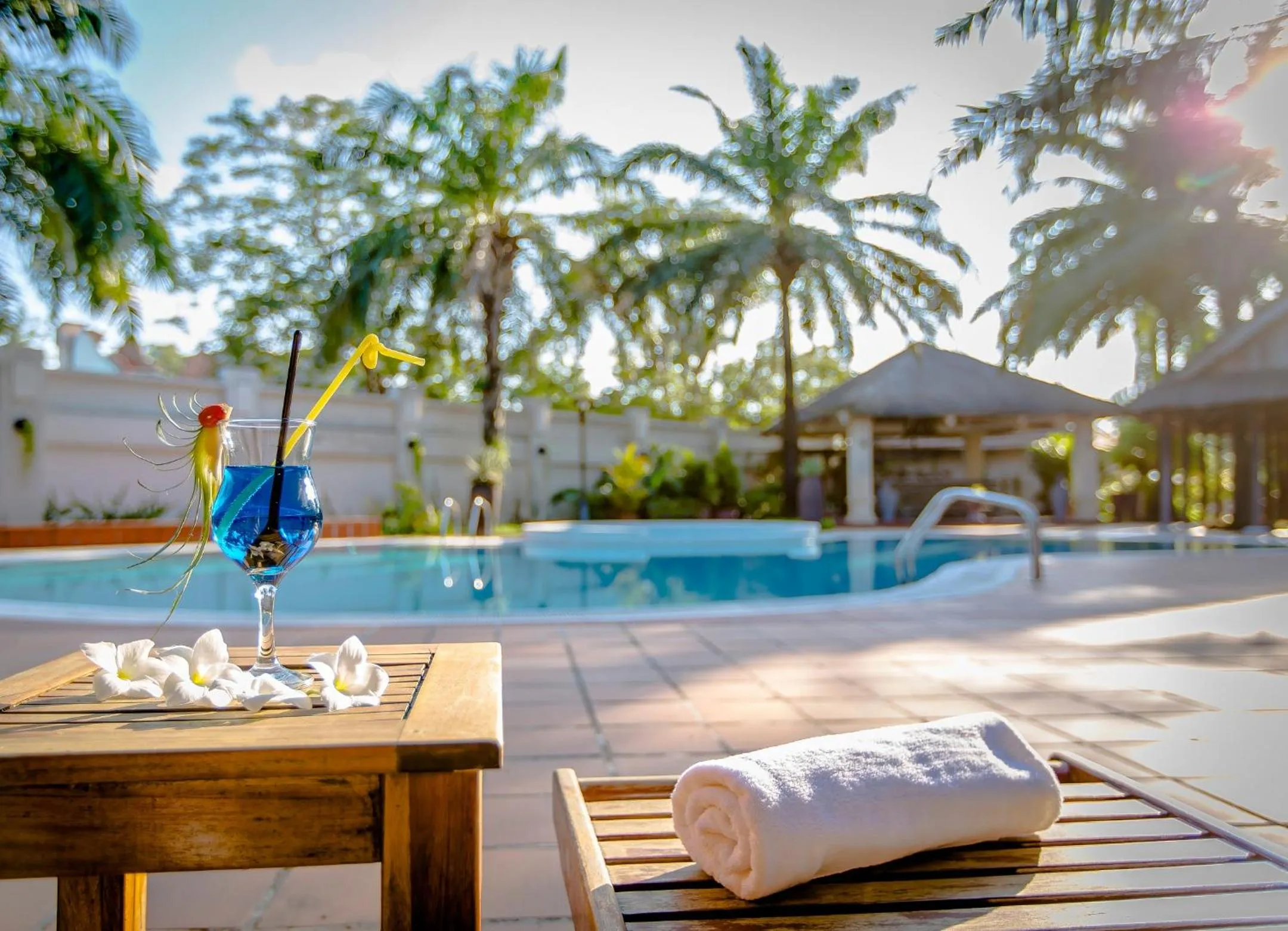 Swimming pool in Sai Gon Quang Binh Hotel