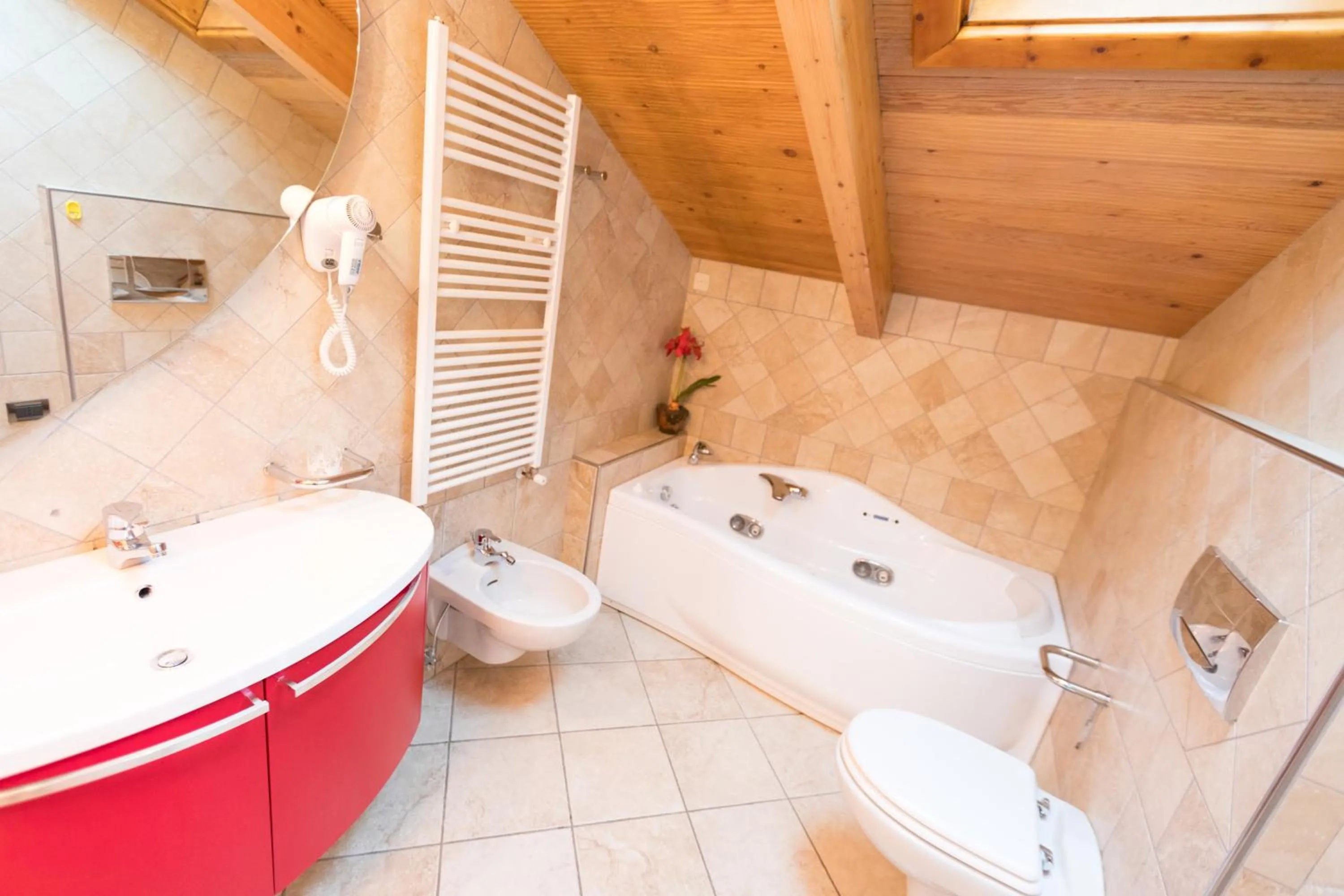 Bathroom in Hotel Champagne