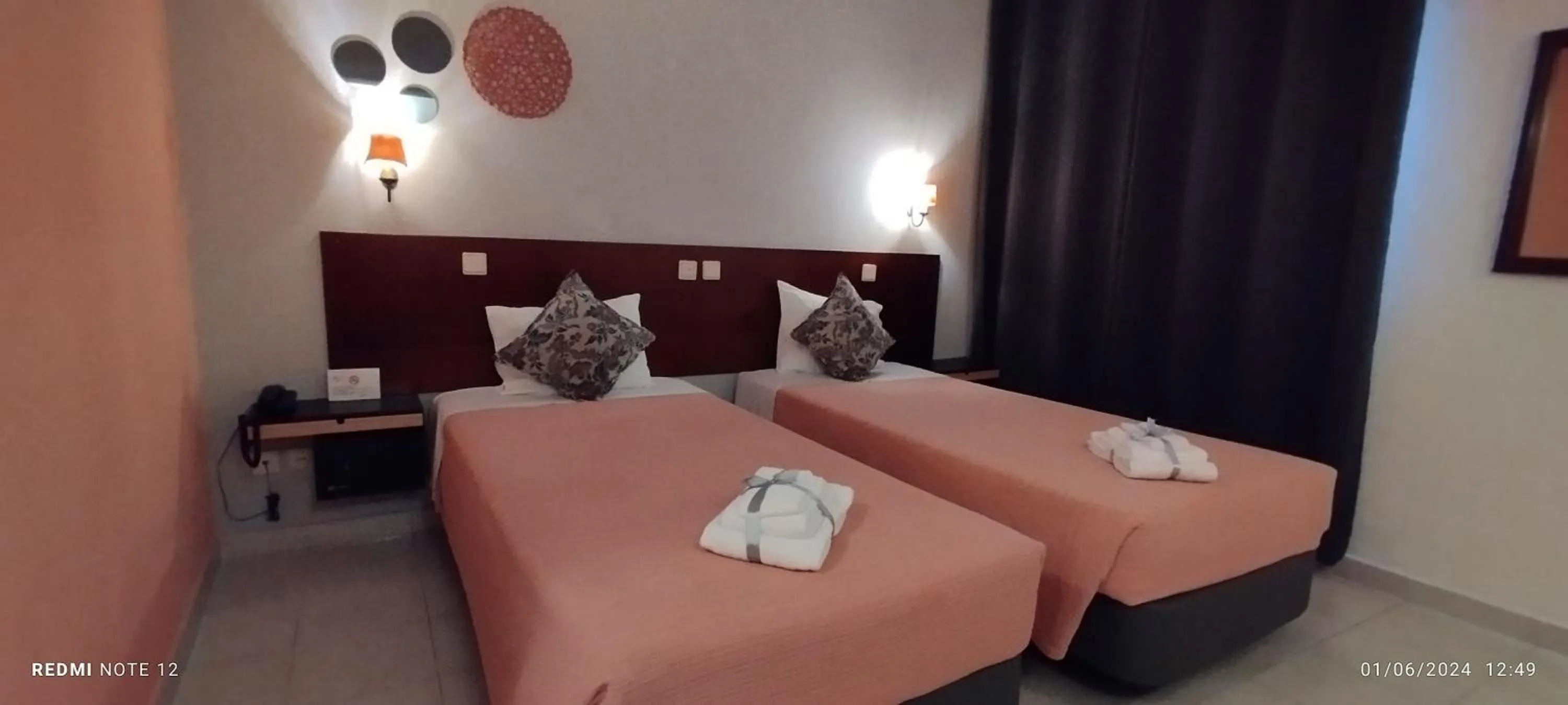 Bed in Hotel Alnacir