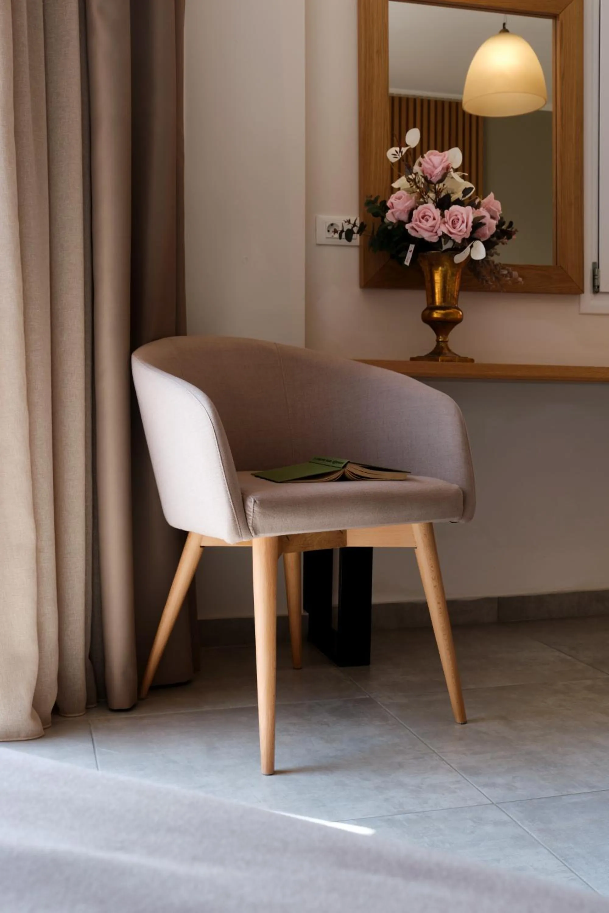 Seating area in Aphrodite Hotel