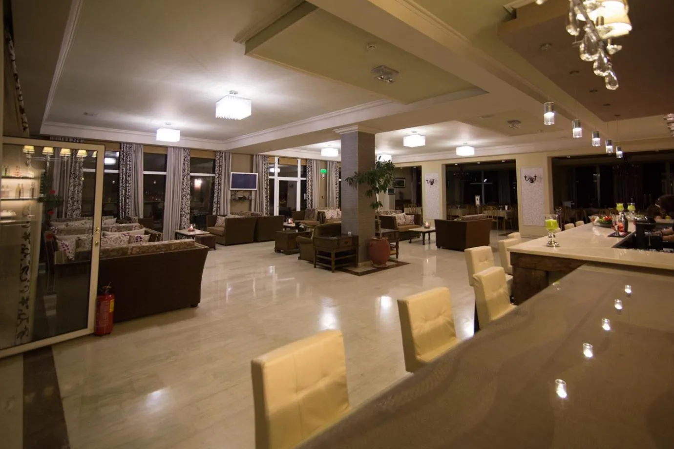 Lounge or bar in Aphrodite Hotel