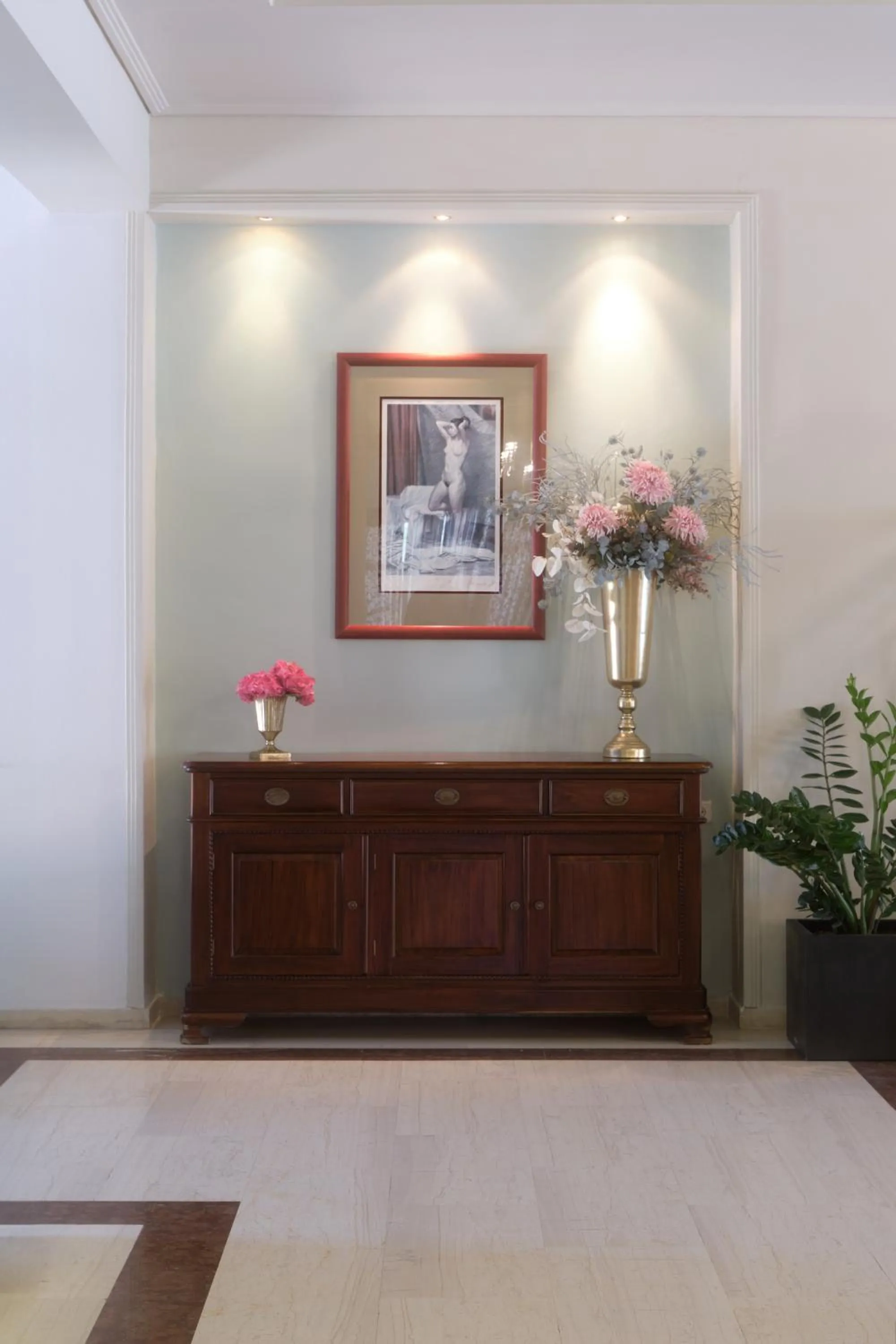 Lobby or reception in Aphrodite Hotel