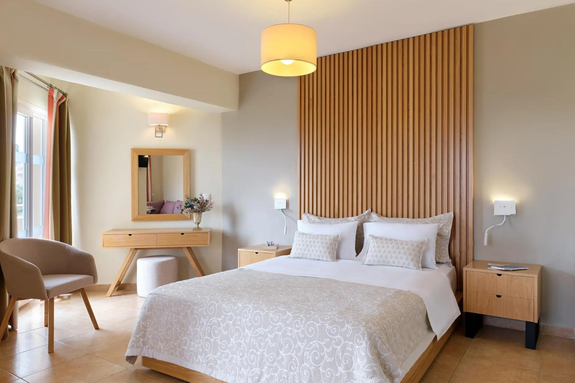 Bed in Aphrodite Hotel