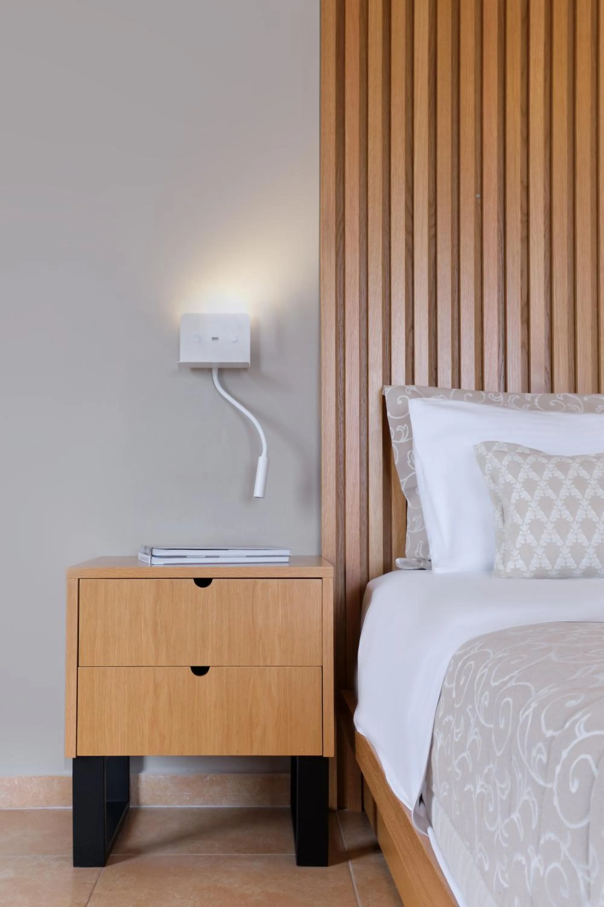 Bed in Aphrodite Hotel