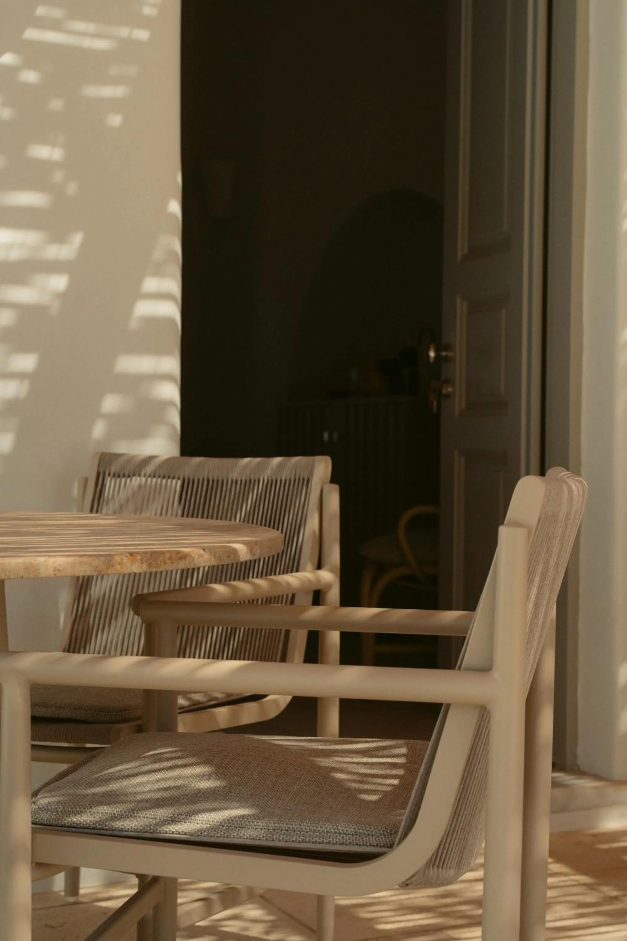Patio in Black Rose Beach Suites