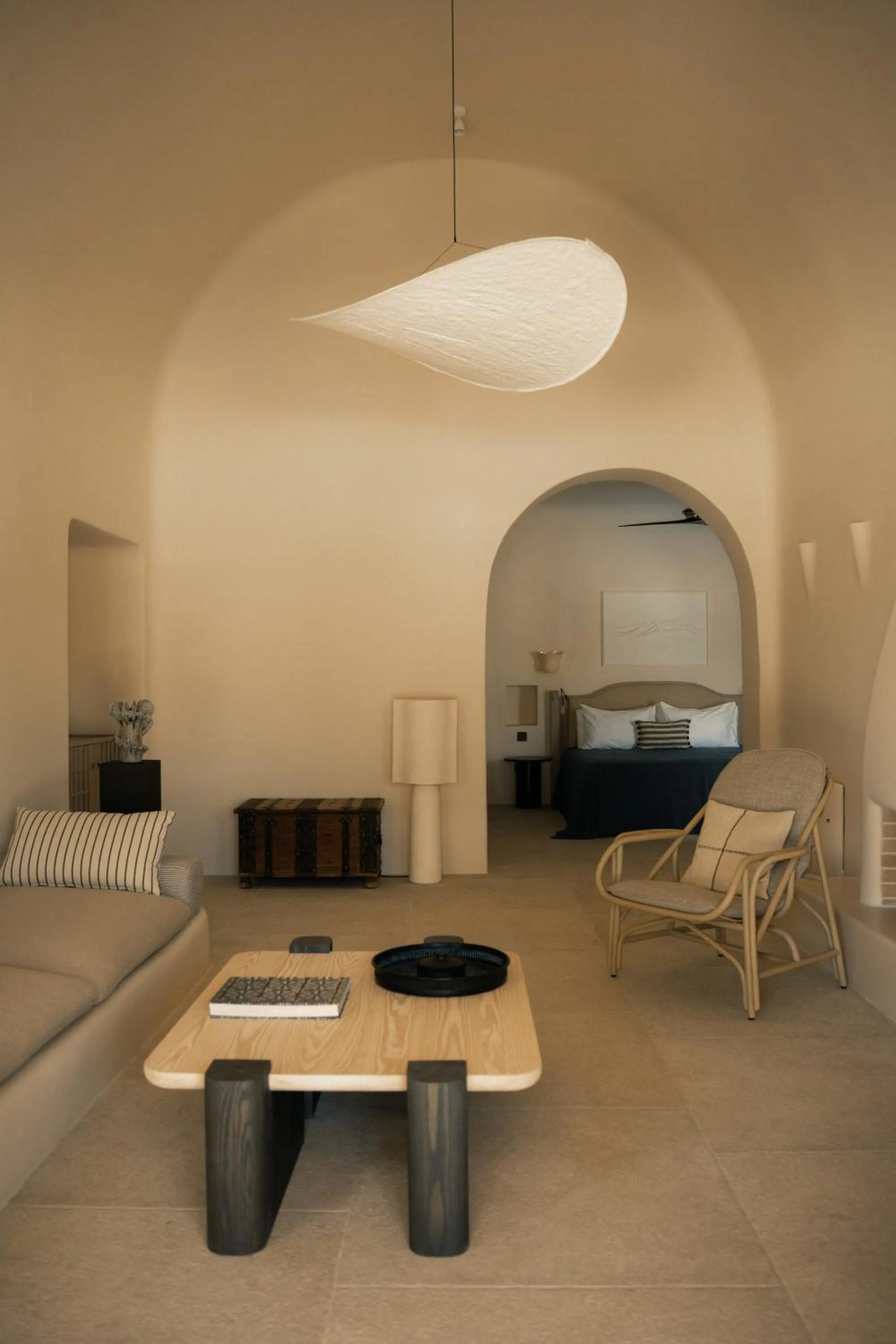 Living room in Black Rose Beach Suites