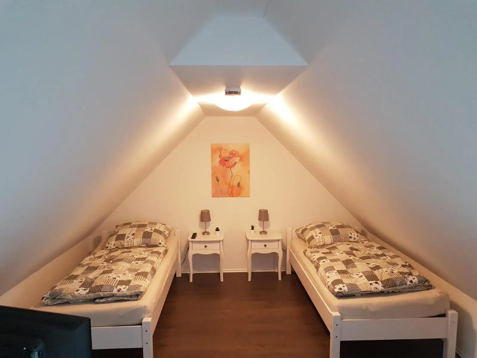 Bedroom, Bed in Gästehaus Burgblick