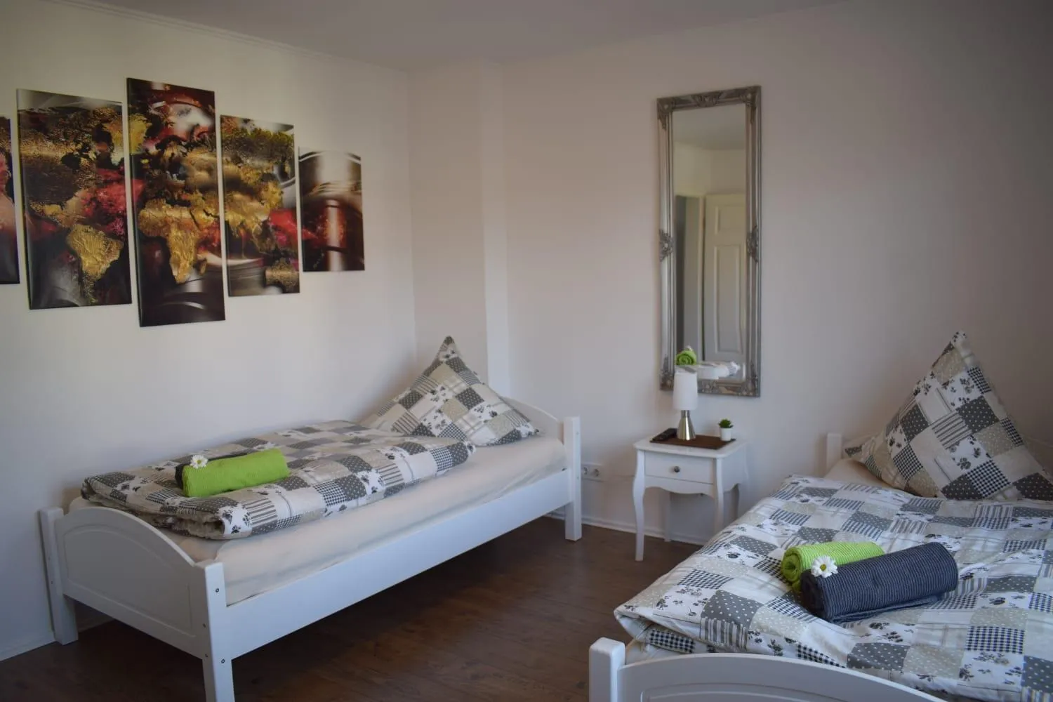 Bedroom, Bed in Gästehaus Burgblick