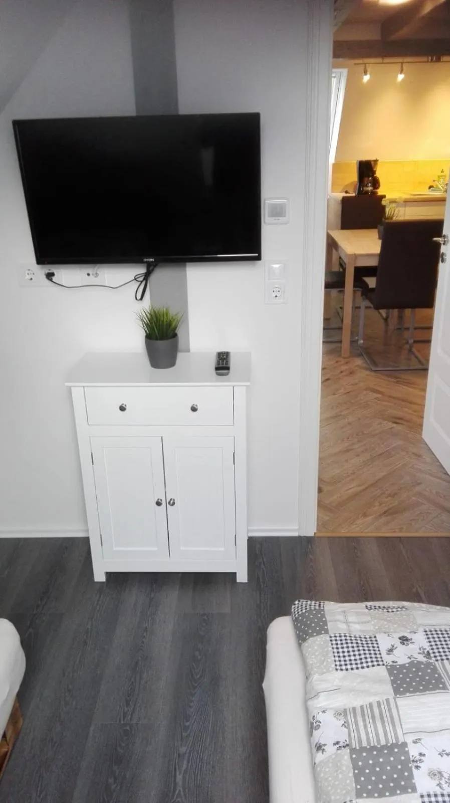 Bedroom in Gästehaus Burgblick