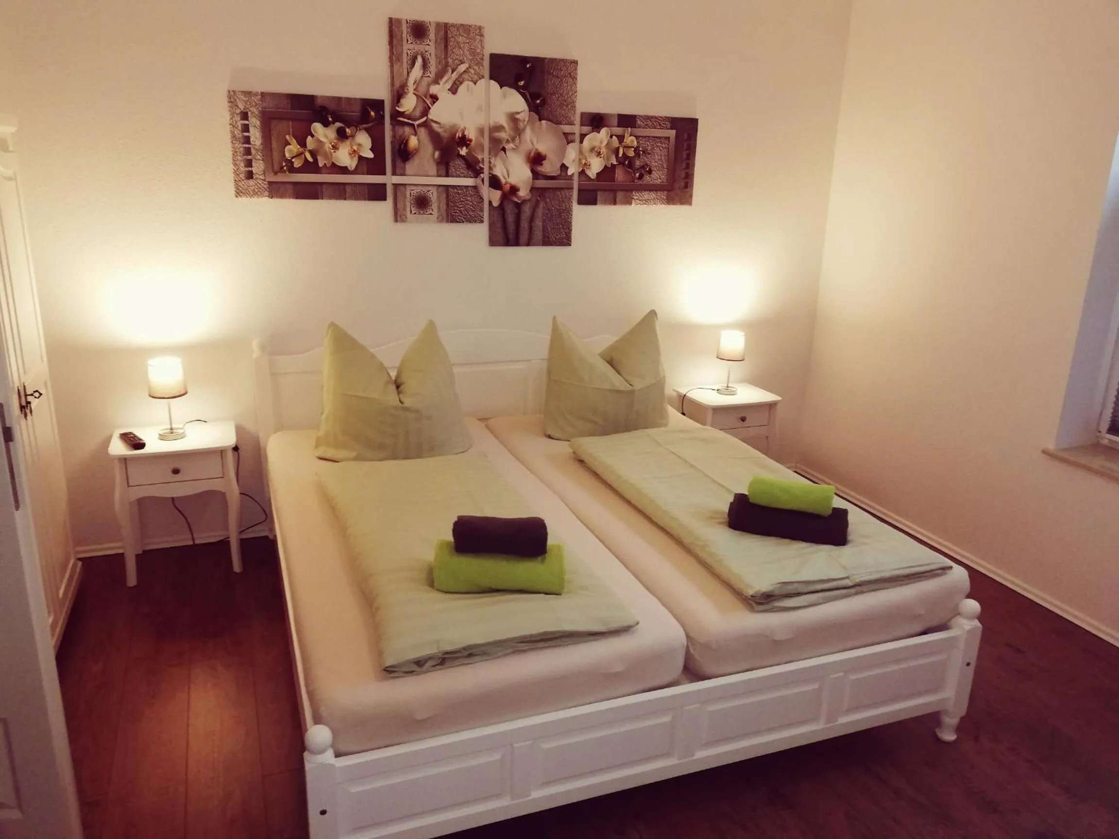 Bedroom, Bed in Gästehaus Burgblick