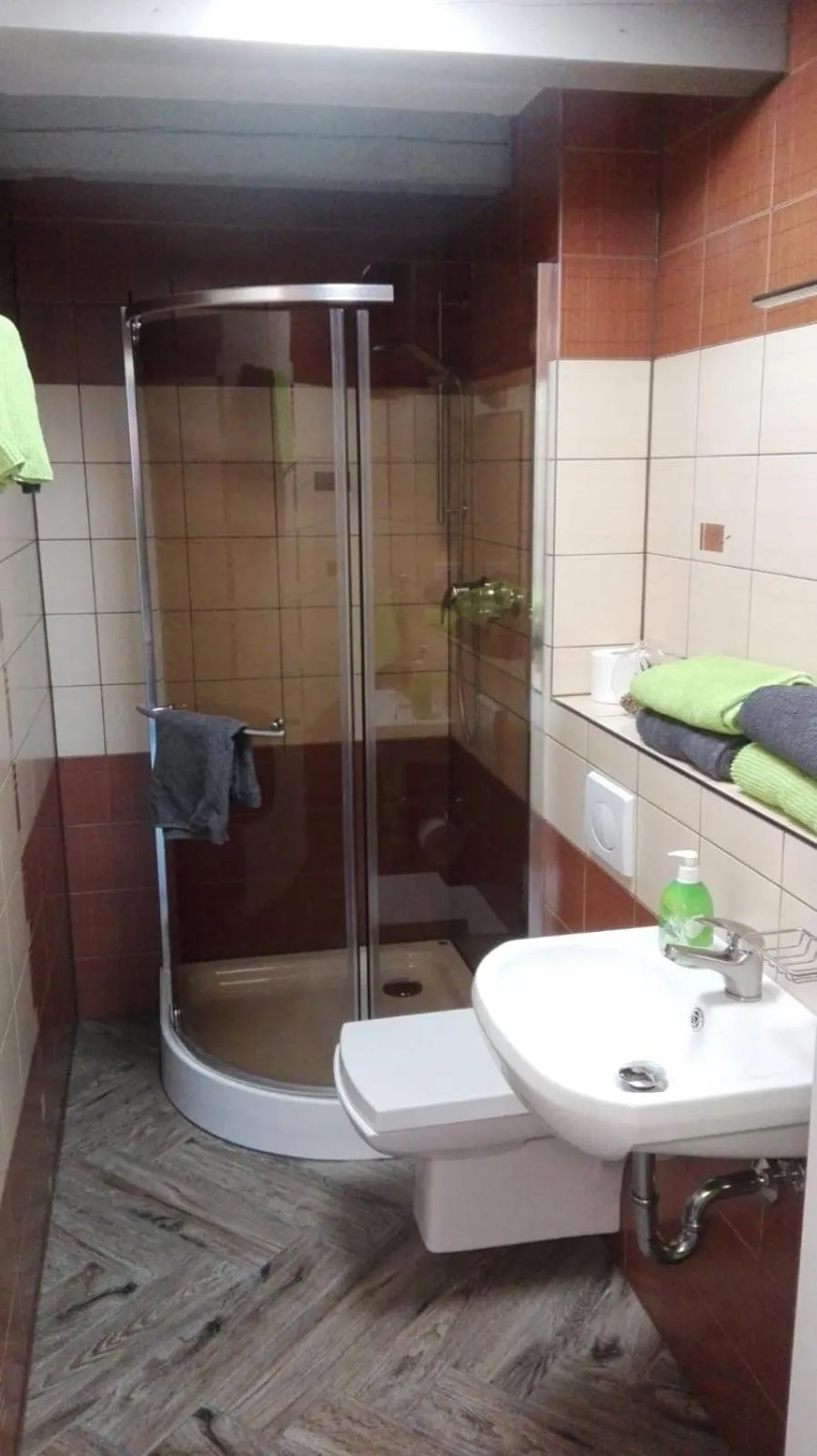 Bathroom in Gästehaus Burgblick