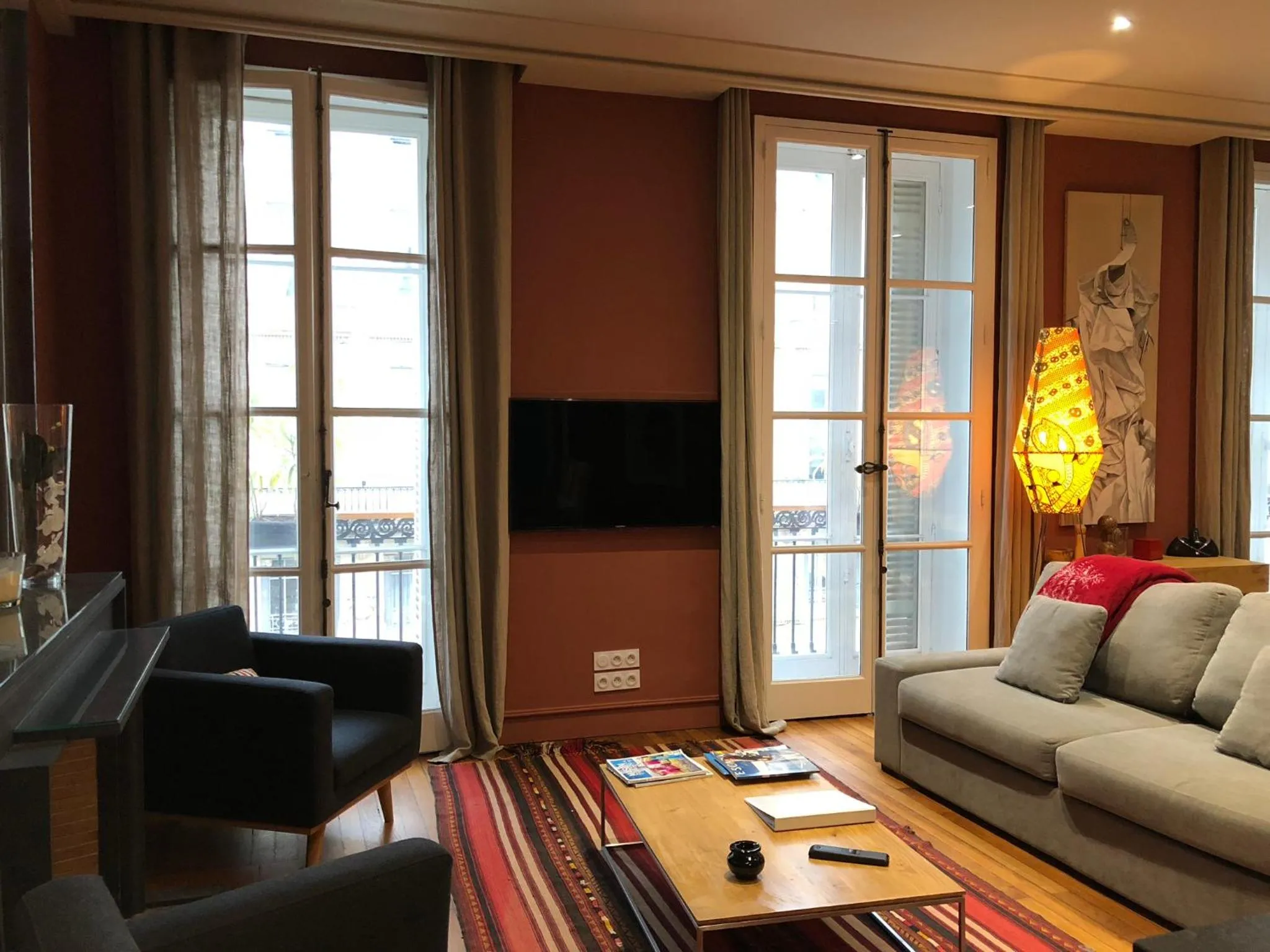 Living room in Maison d'hôtes Bordeaux Centre Le Patio de l'Intendance