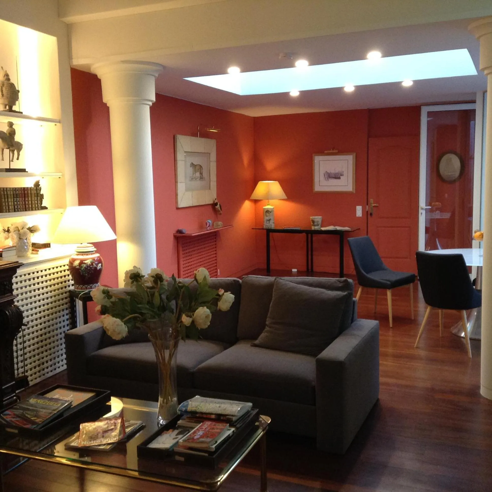 Living room in Maison d'hôtes Bordeaux Centre Le Patio de l'Intendance